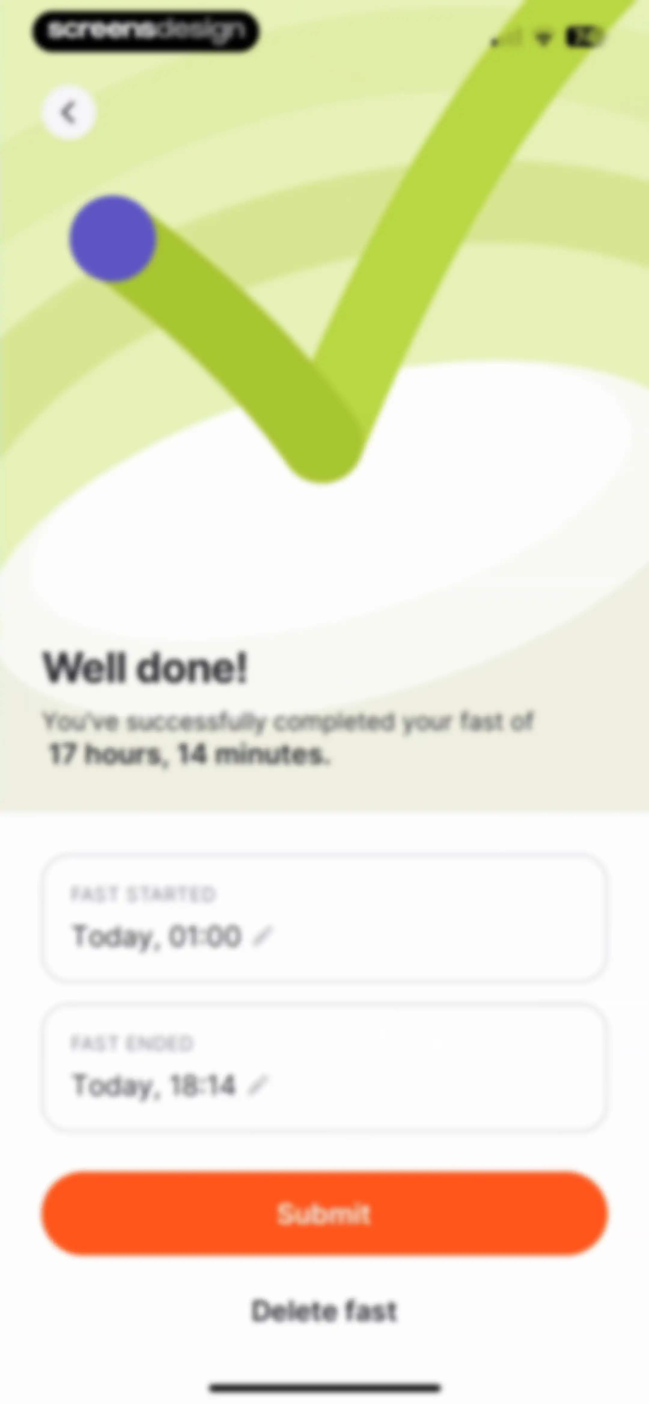 Fitself: Fitness and Fasting screen 56
