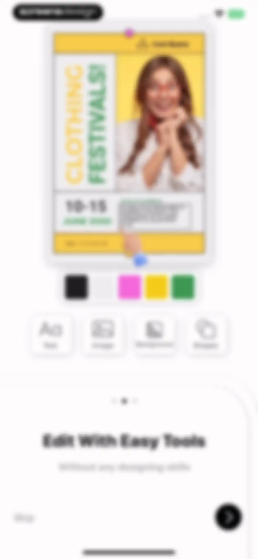 Flyer Maker + Poster Maker screen 5