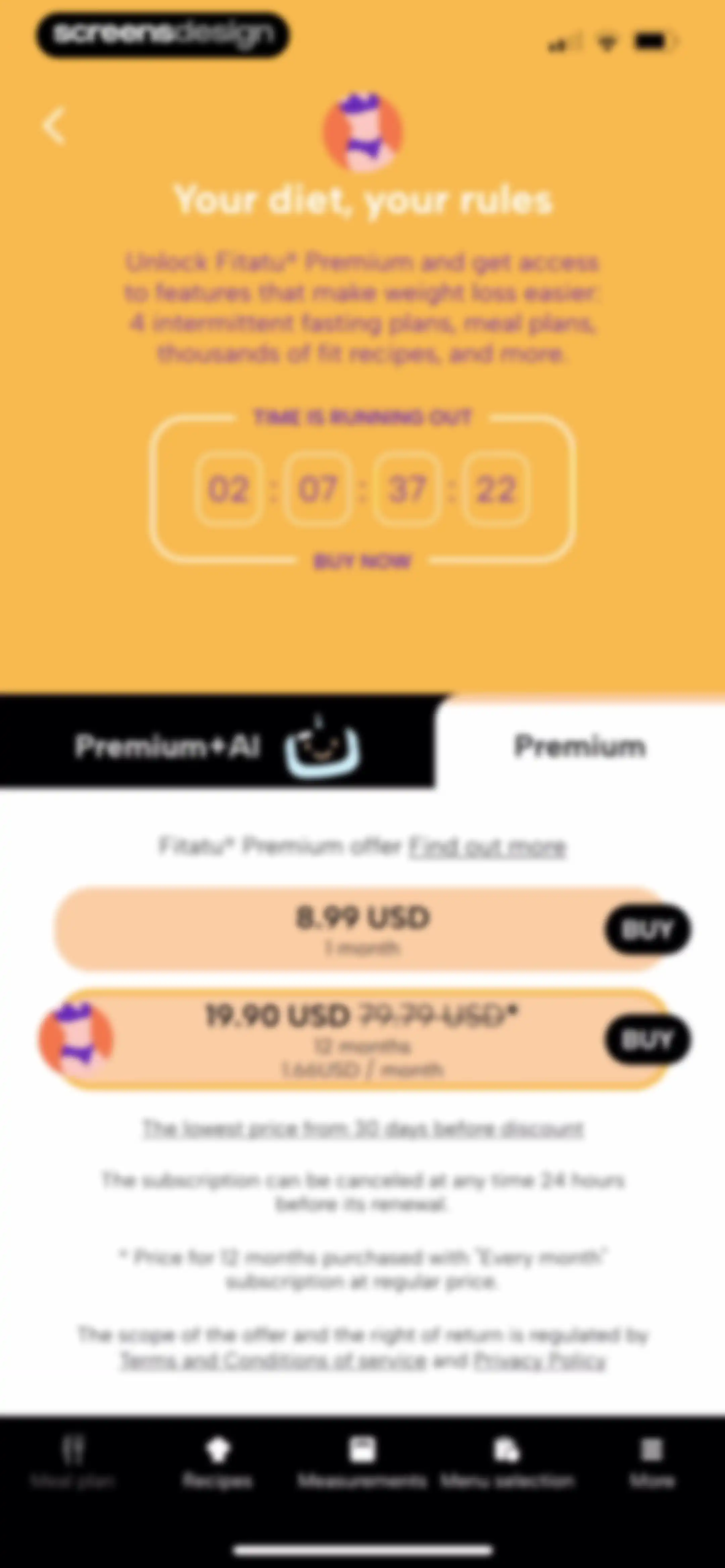 Fitatu AI Calorie Counter screen 46