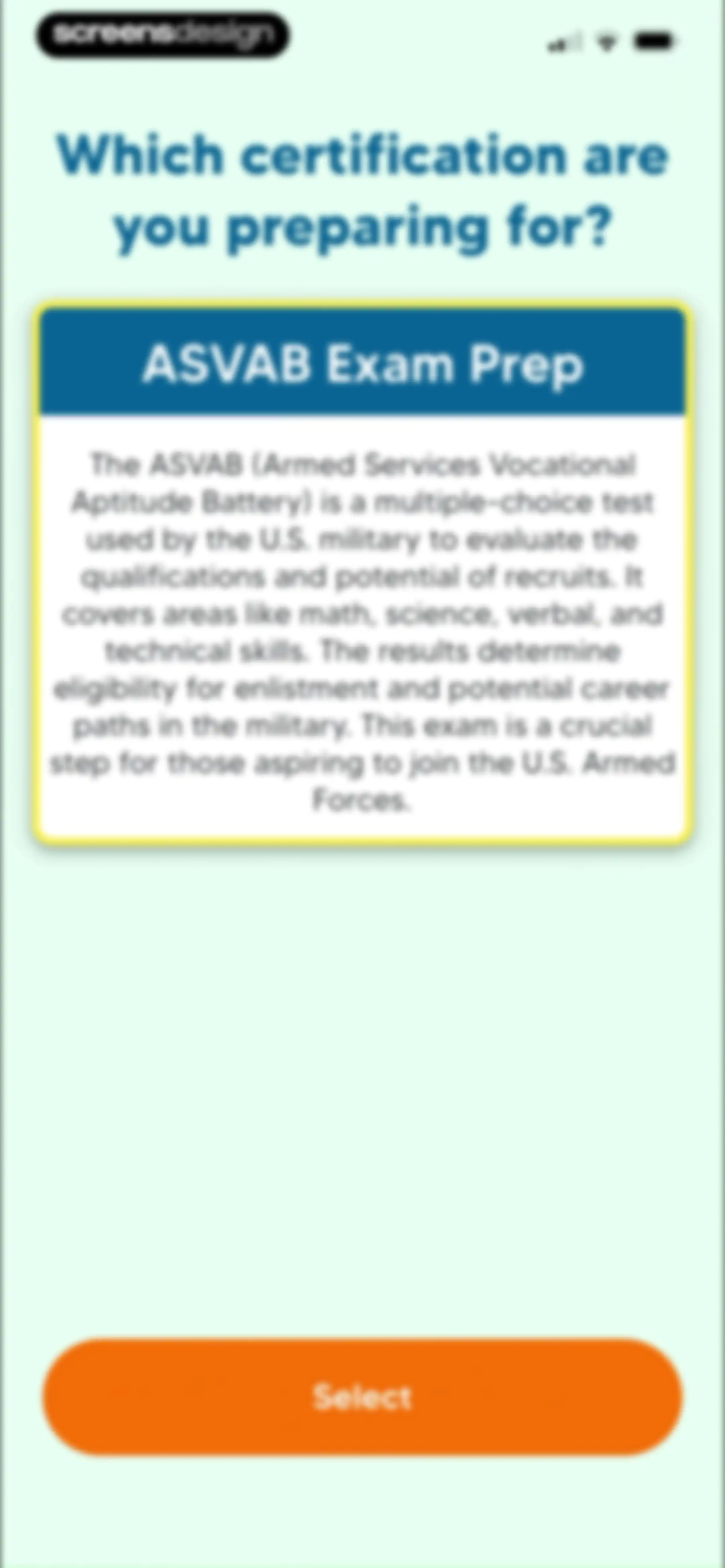 ASVAB Practice Test 2026: Prep screen 6