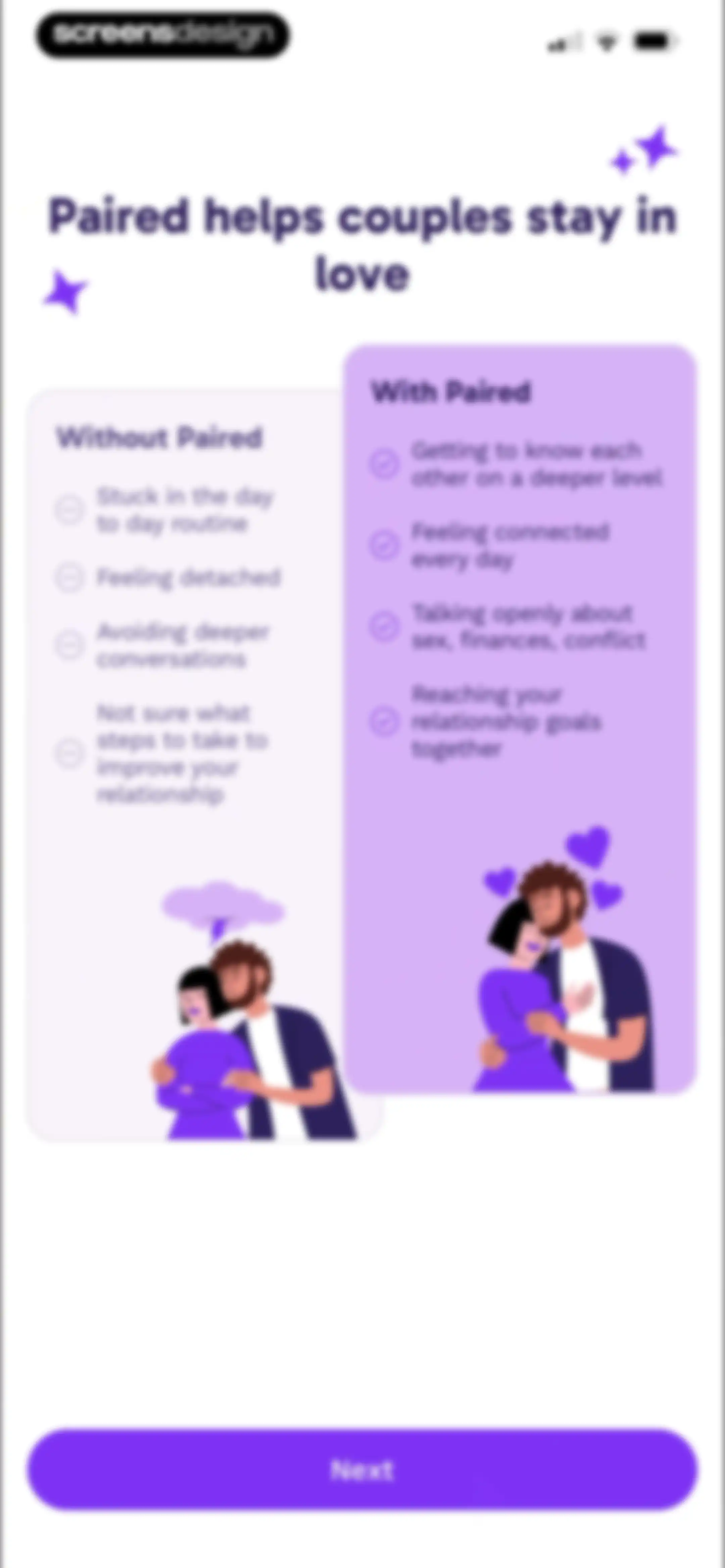 Paired: Couples & Relationship screen 30