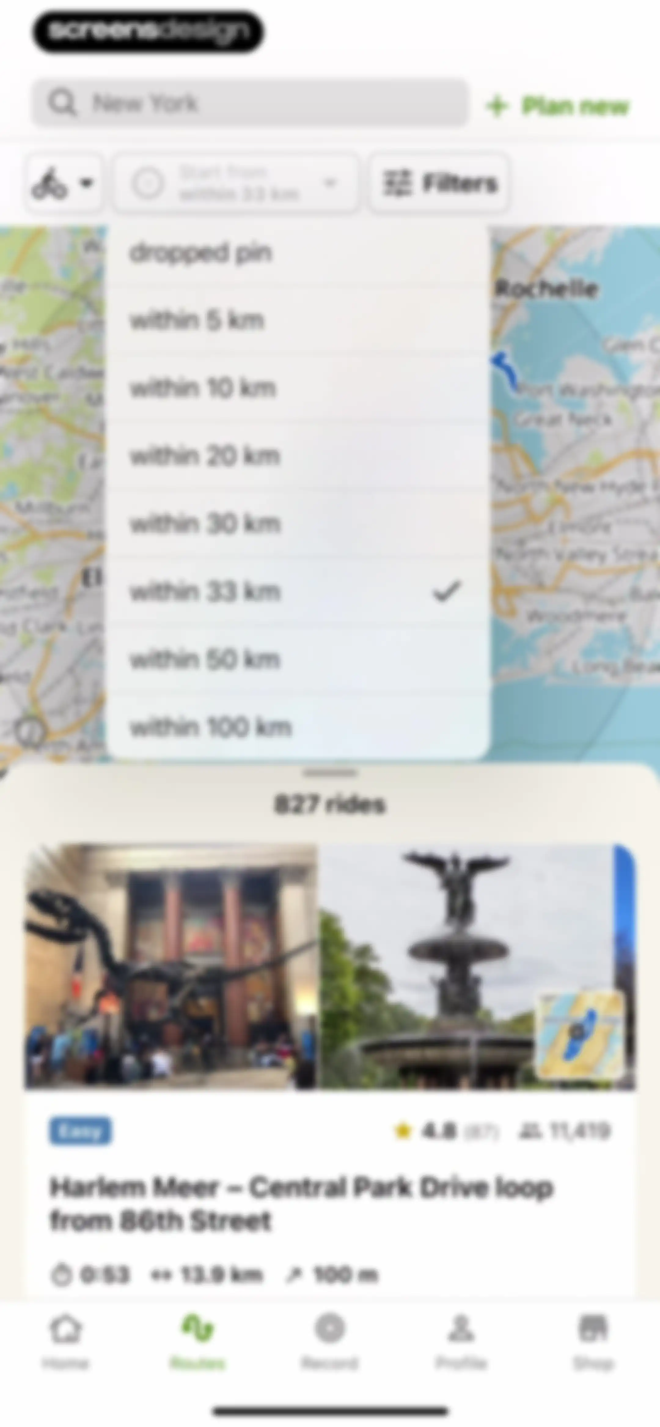 komoot - hike, bike & run screen 65