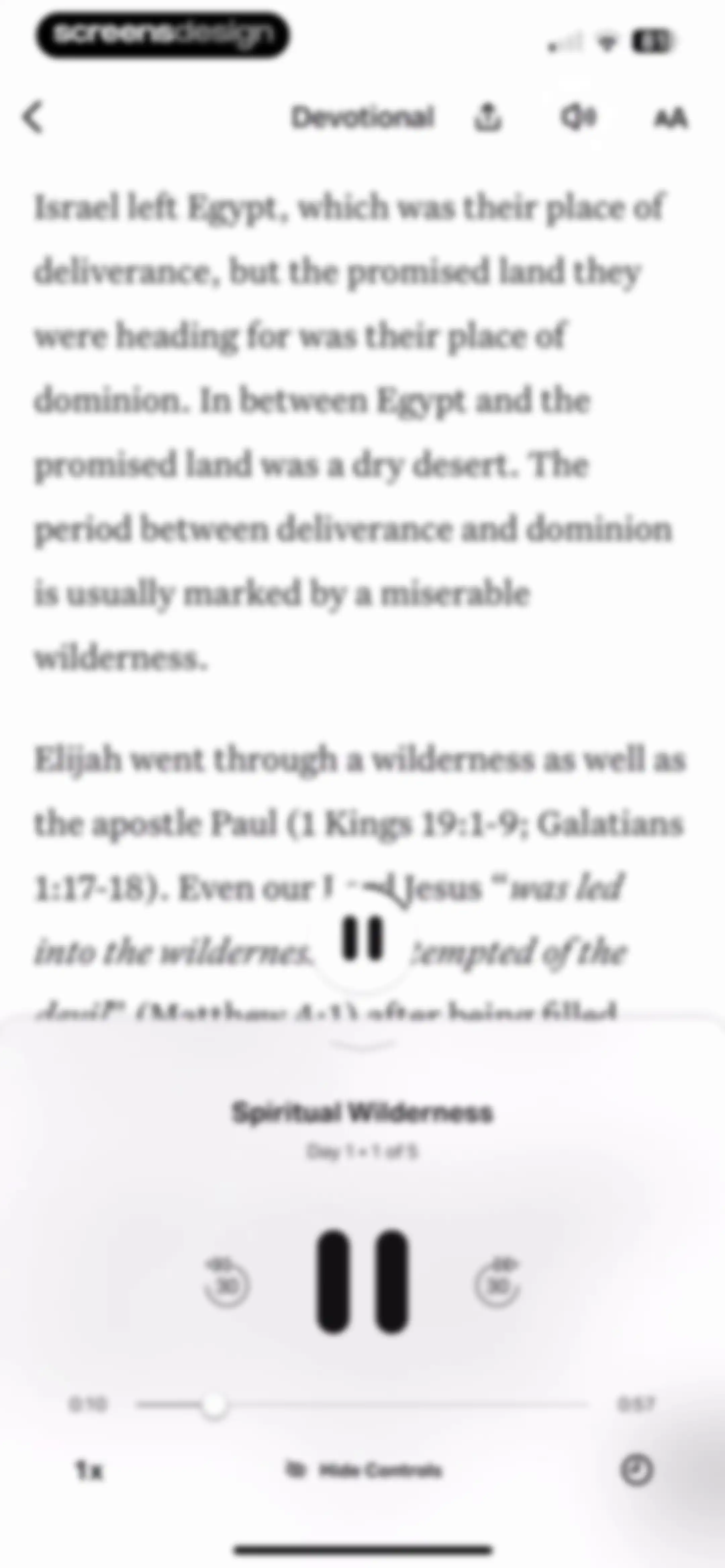 Bible screen 71