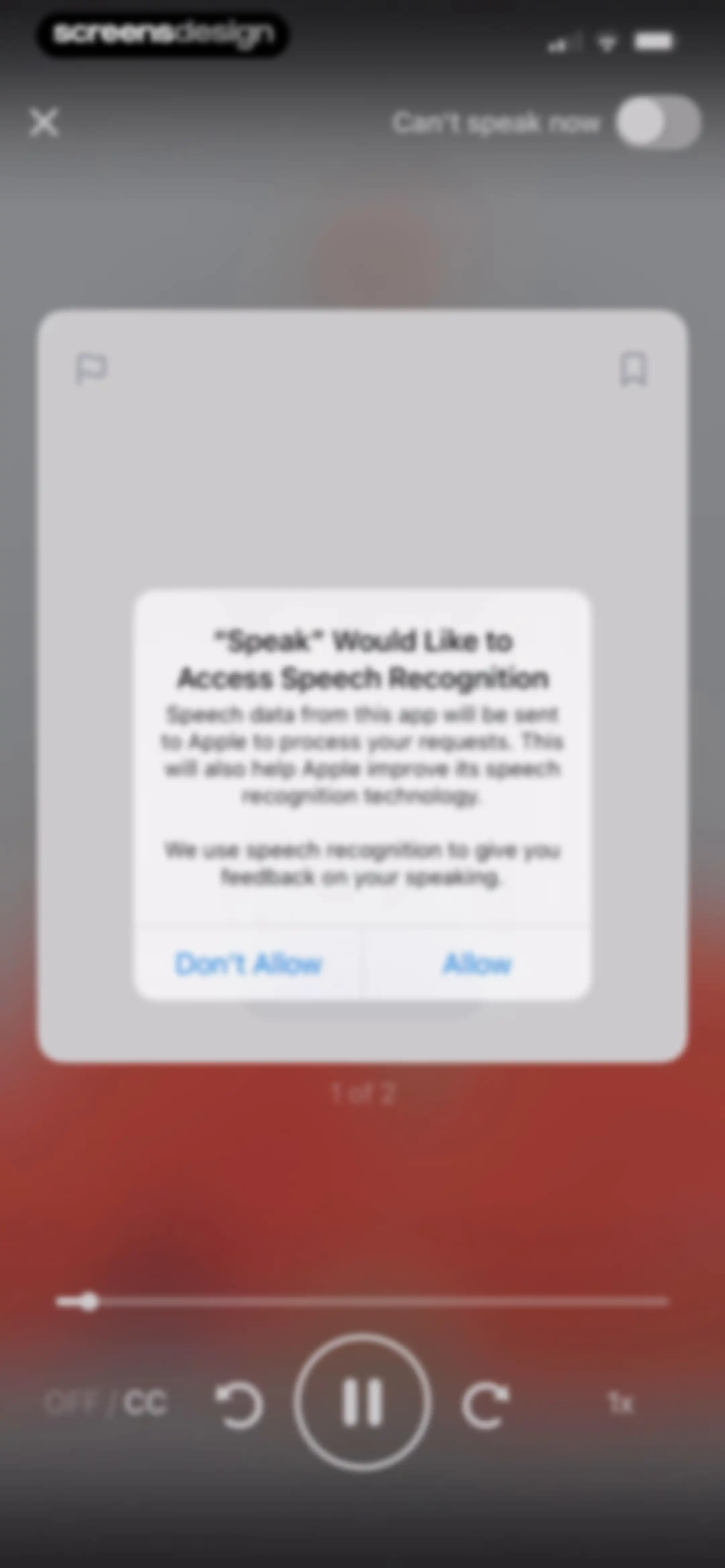 Speak: Language Learning screen 39