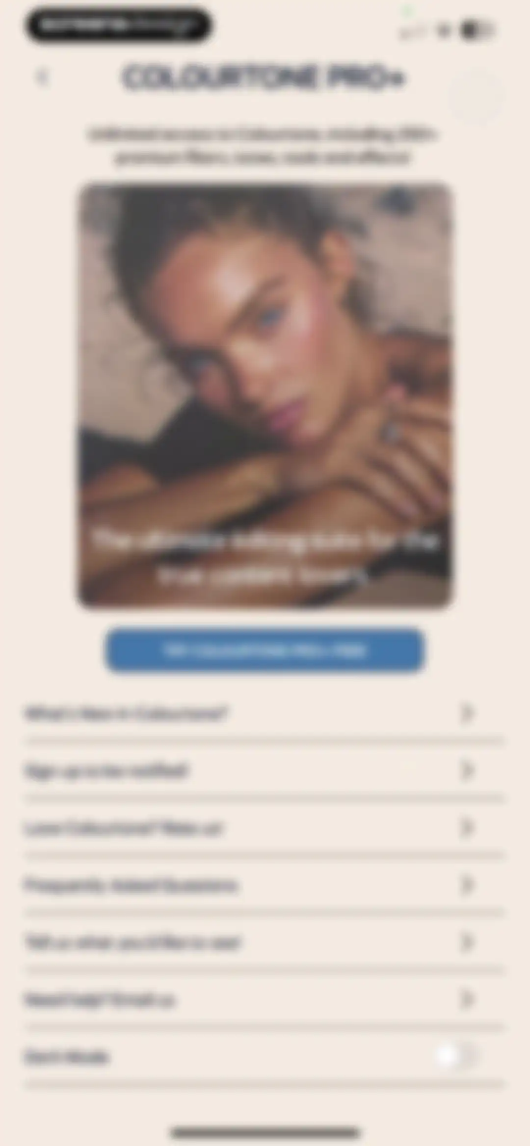 Colourtone: Photo Editor screen 104