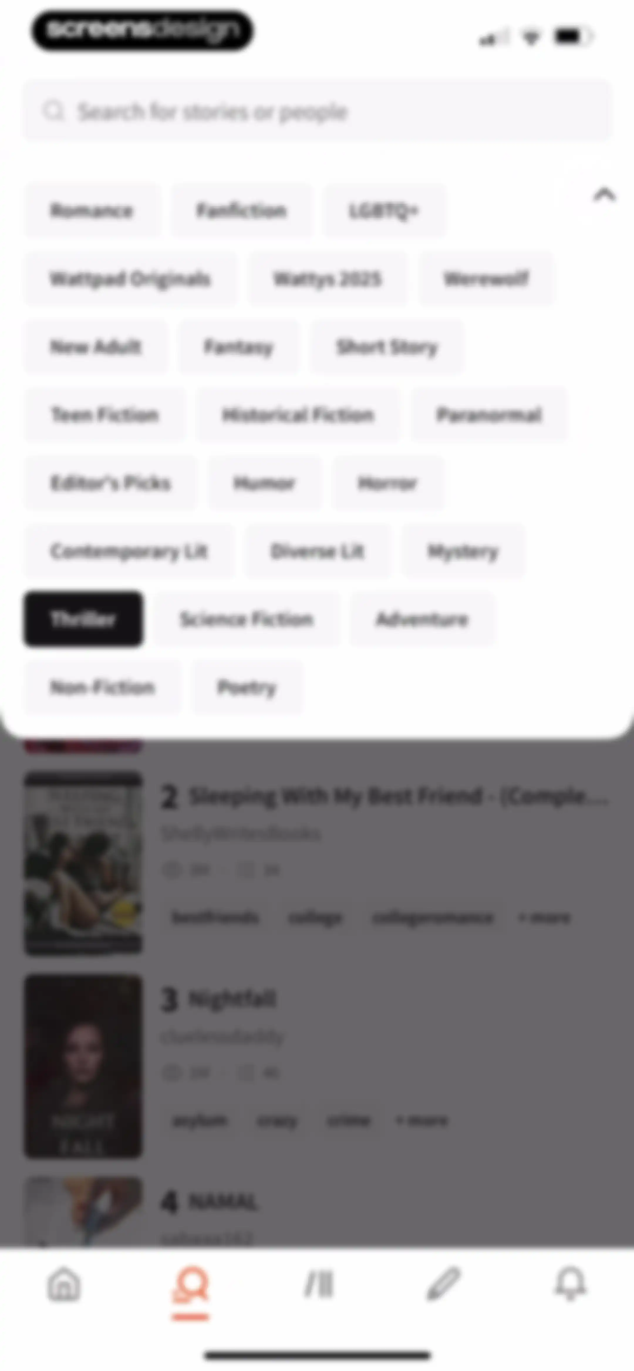 Wattpad - Read & Write Stories screen 85