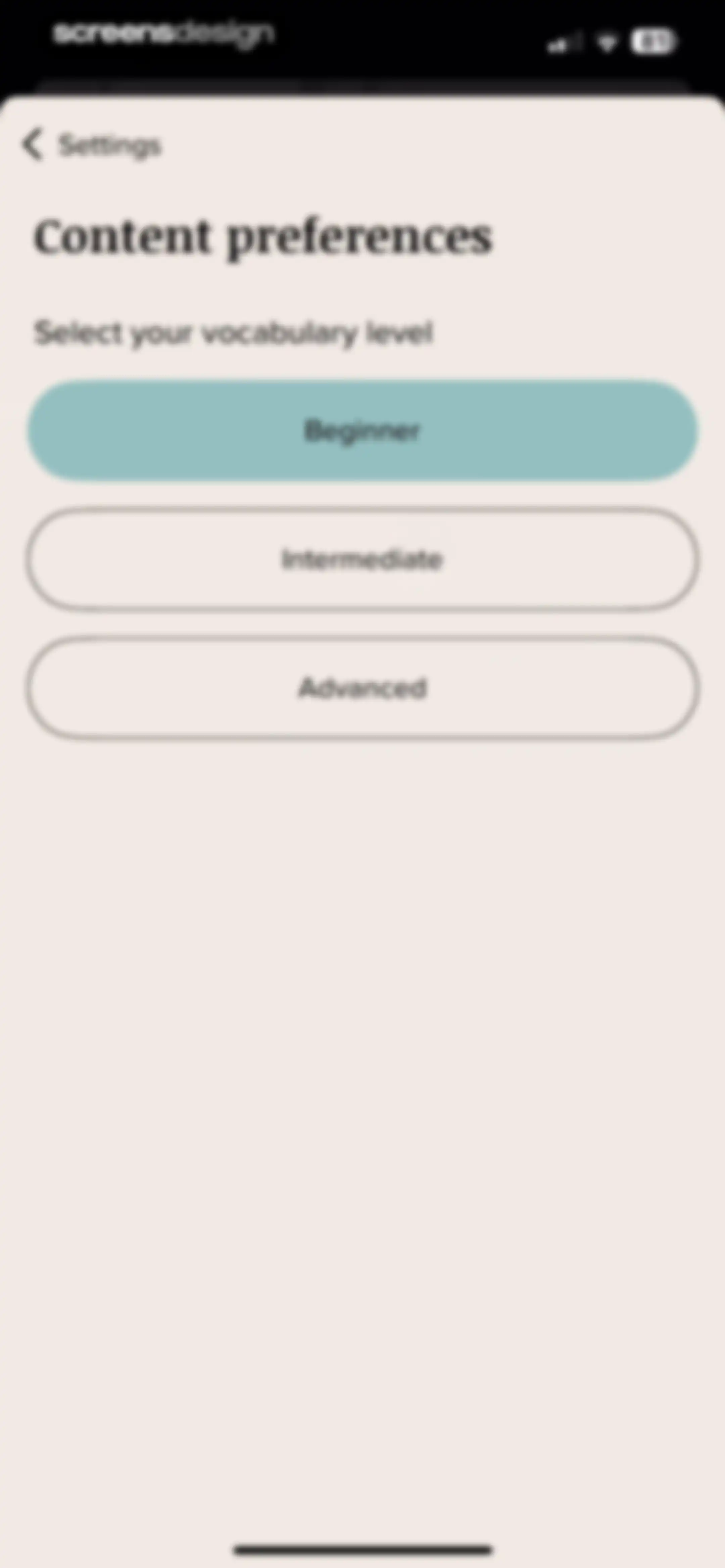 Vocabulary - Learn words daily screen 64