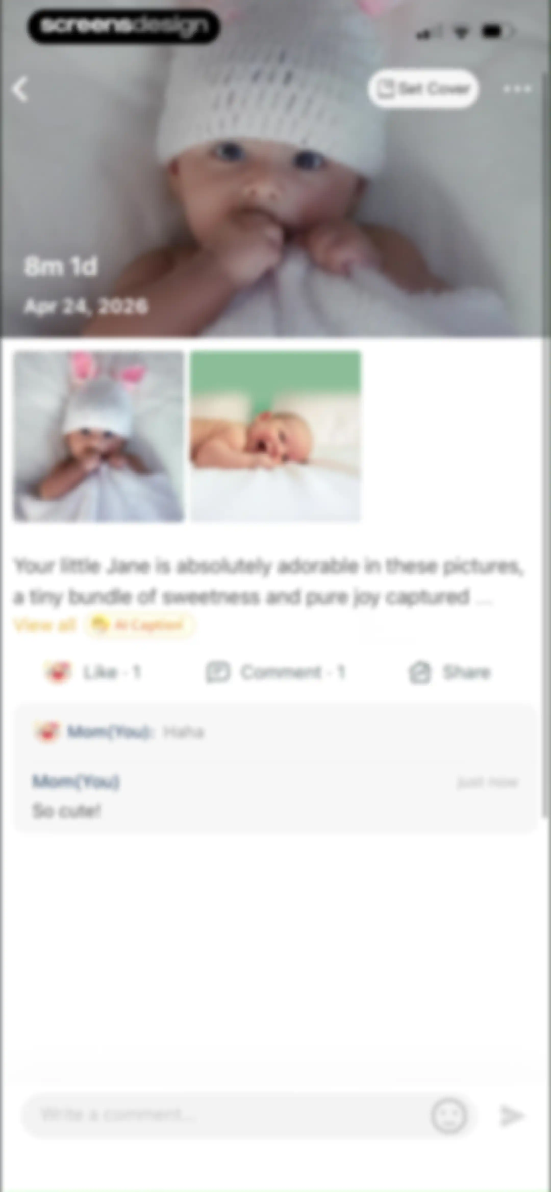 TimeHut - Baby Album screen 53
