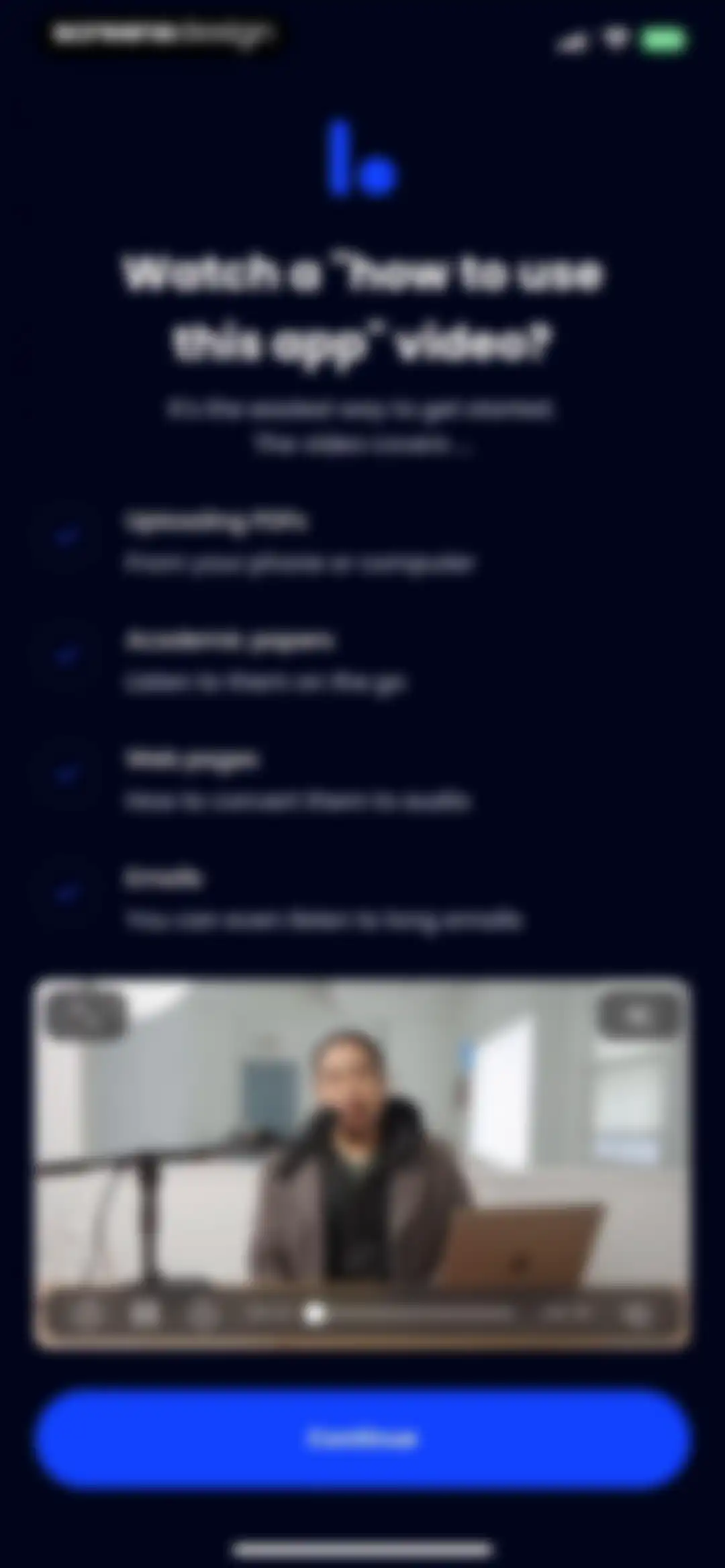 Listening: Text to Speech screen 11
