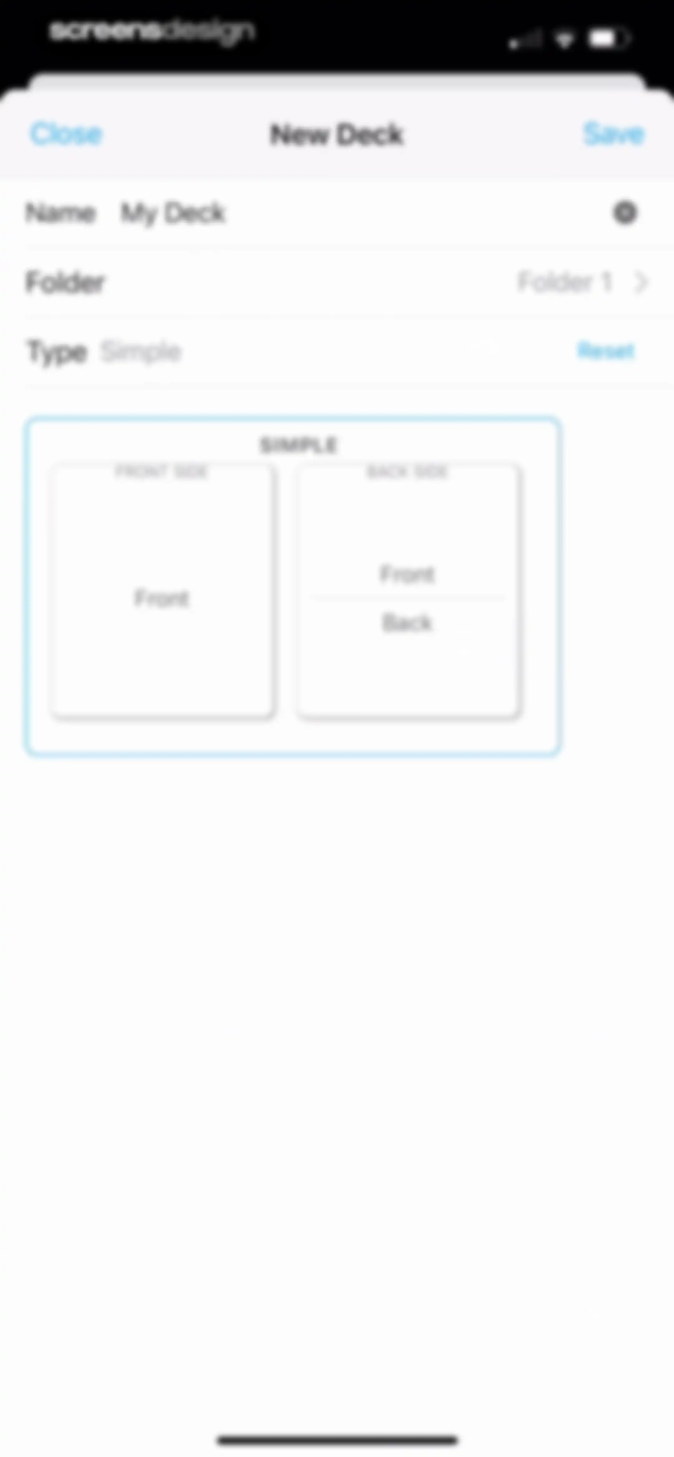 AlgoApp - Flashcards screen 22
