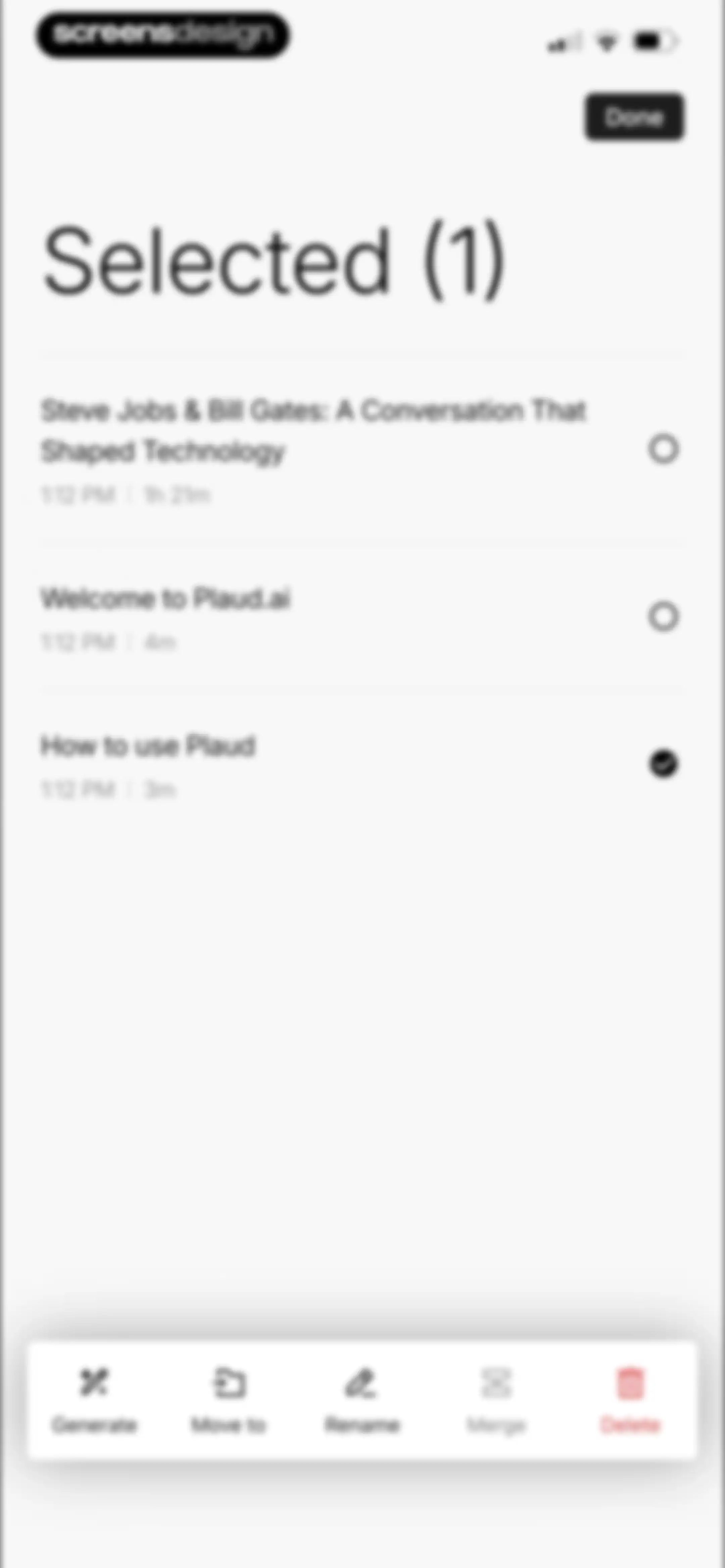 Plaud: AI Note Taker screen 54