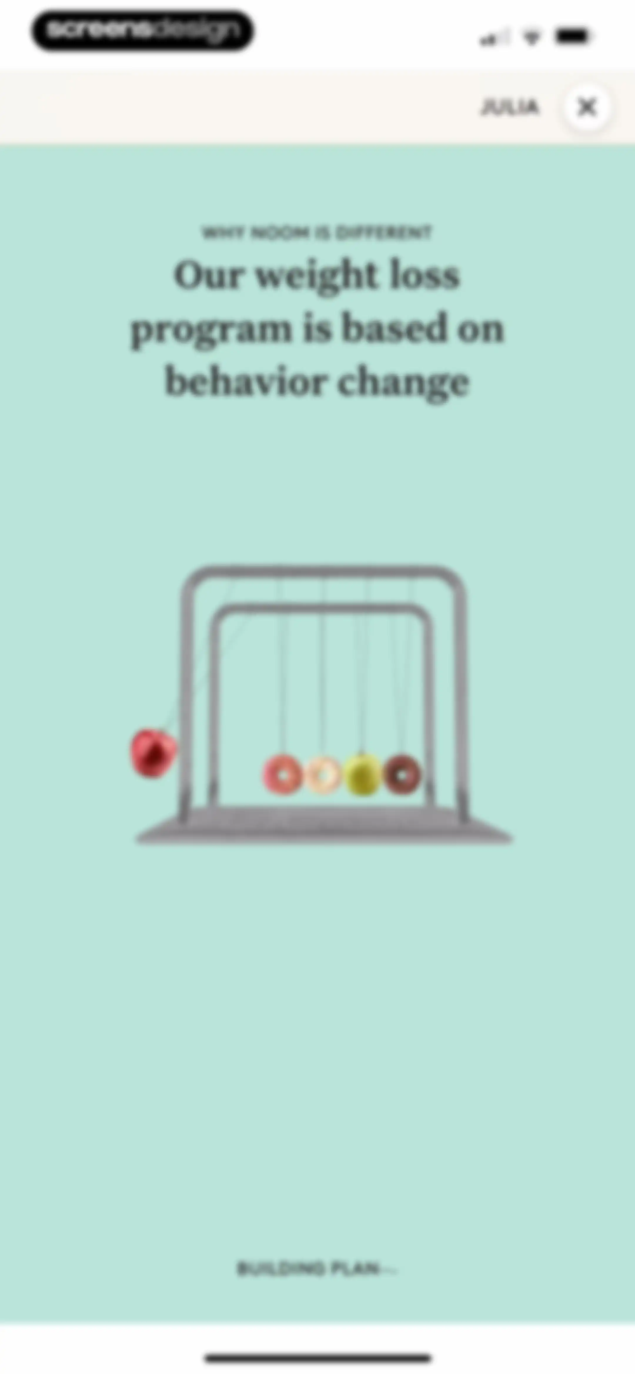 Noom Weight Loss, Food Tracker screen 62