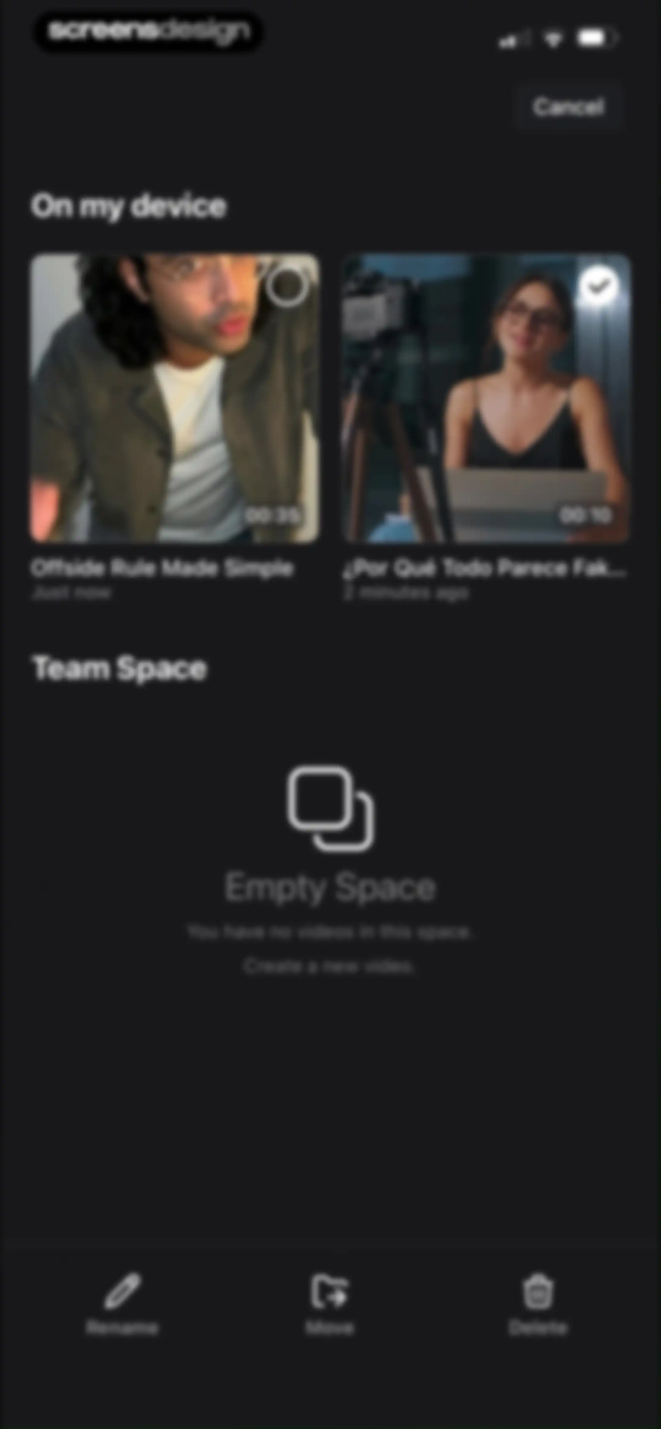 VEED Shorts: AI videos screen 80
