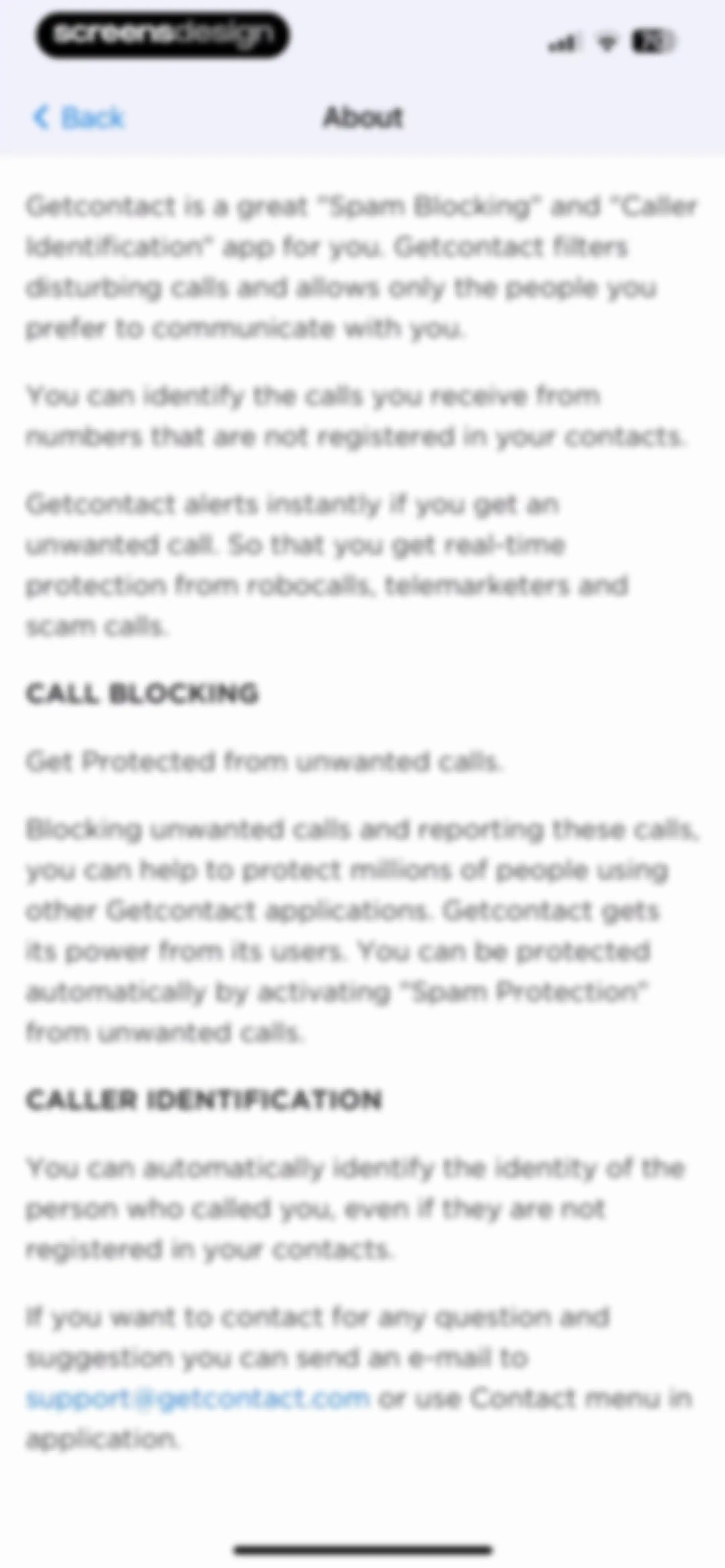 Getcontact screen 83