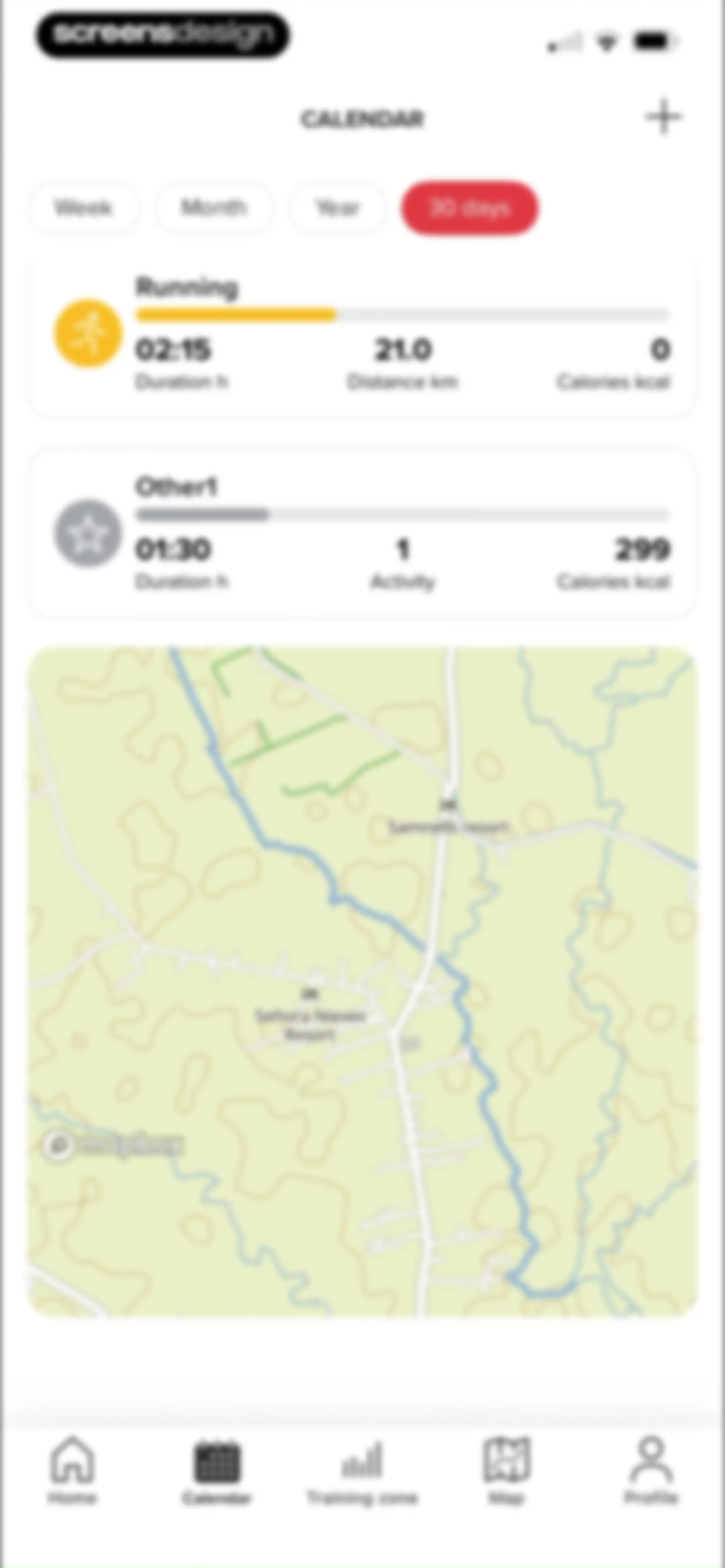 Sports Tracker: Run Bike Hike screen 162