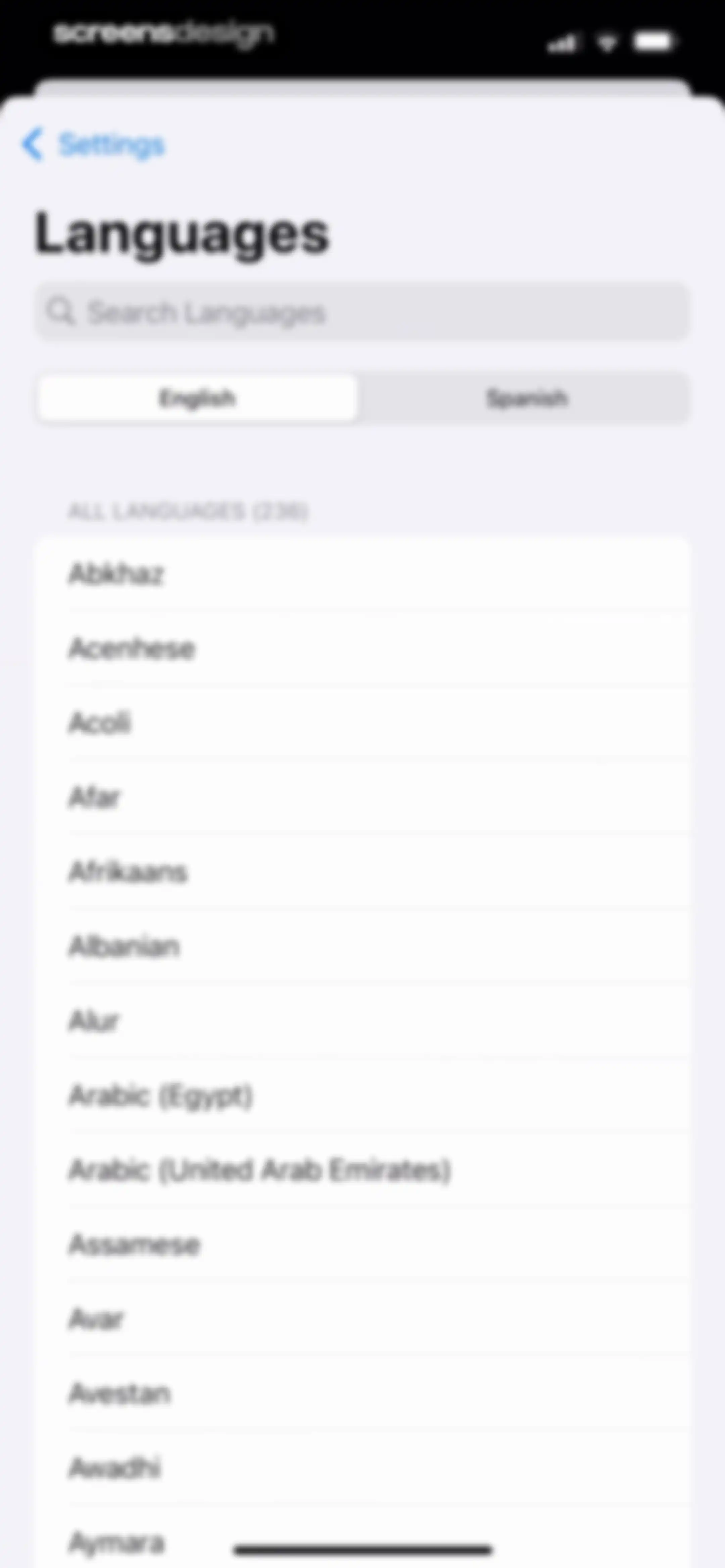 Translator Keyboard - Language screen 35