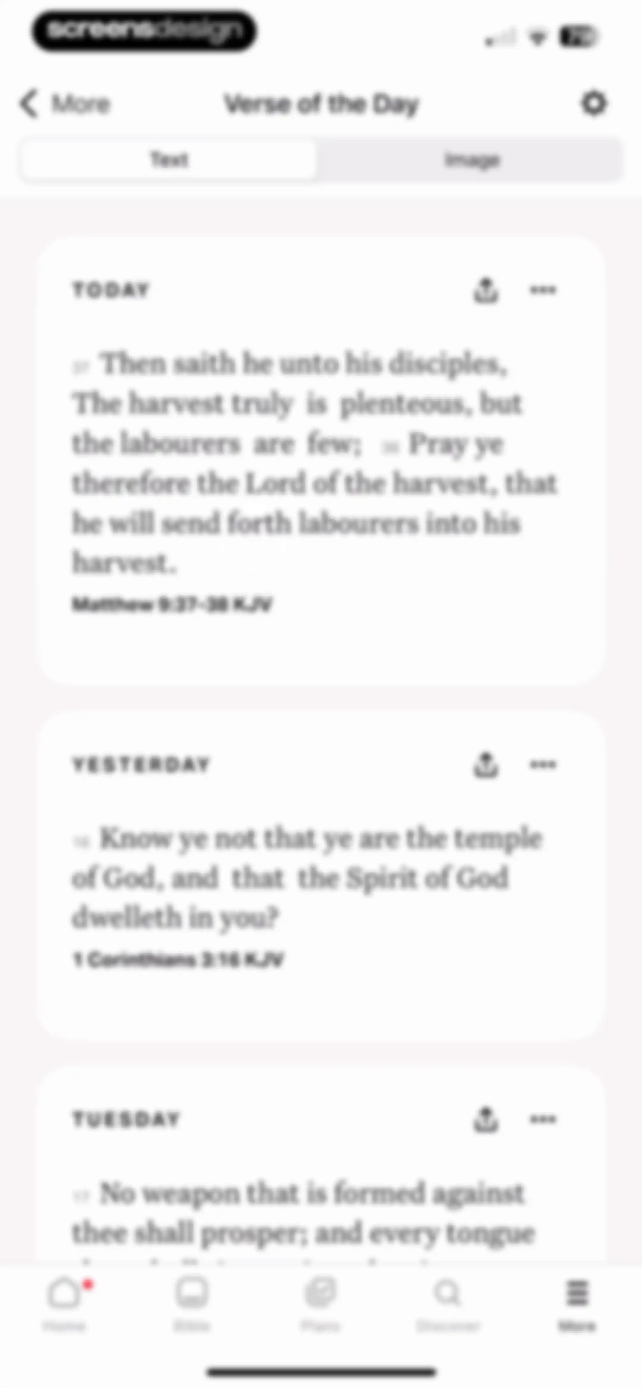 Bible screen 171