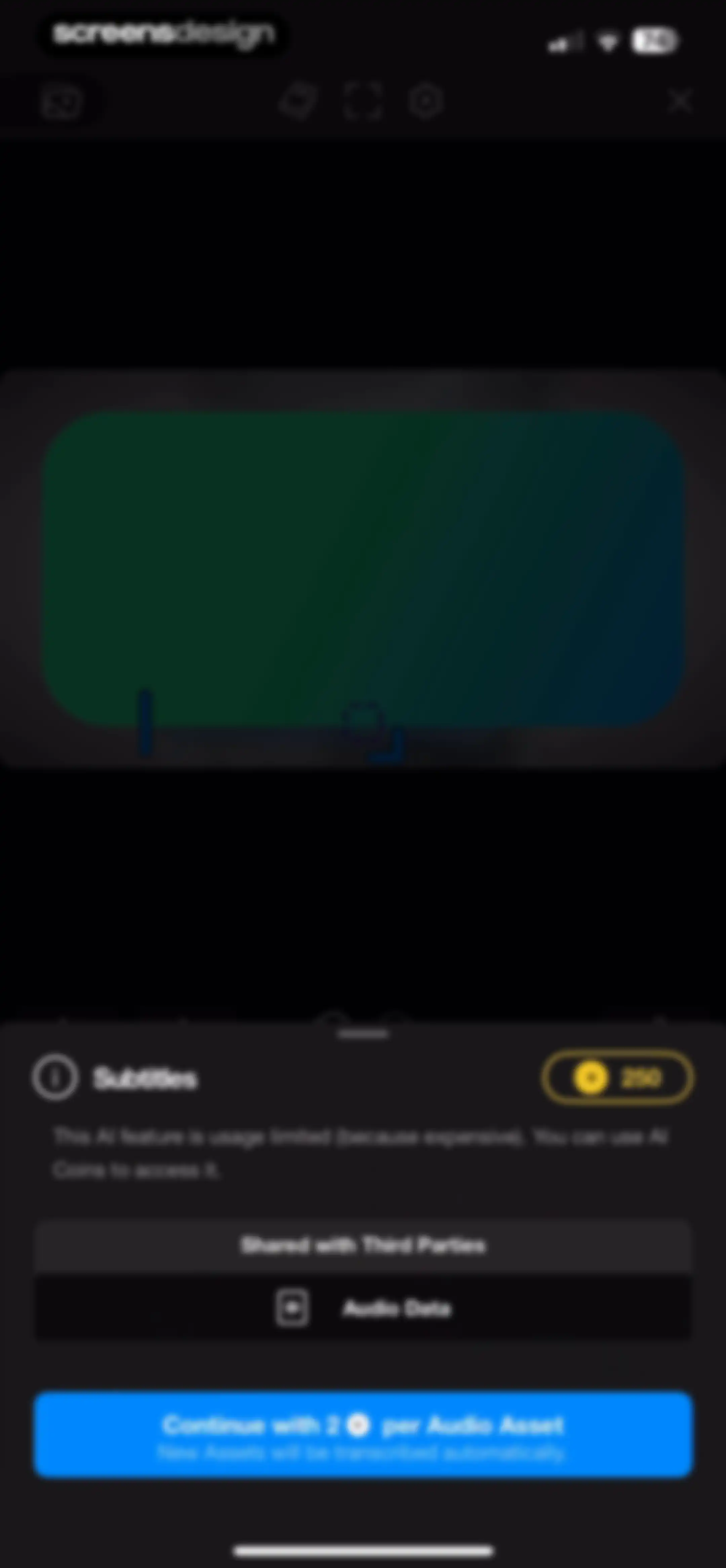Video Effects Editor: Riveo screen 100
