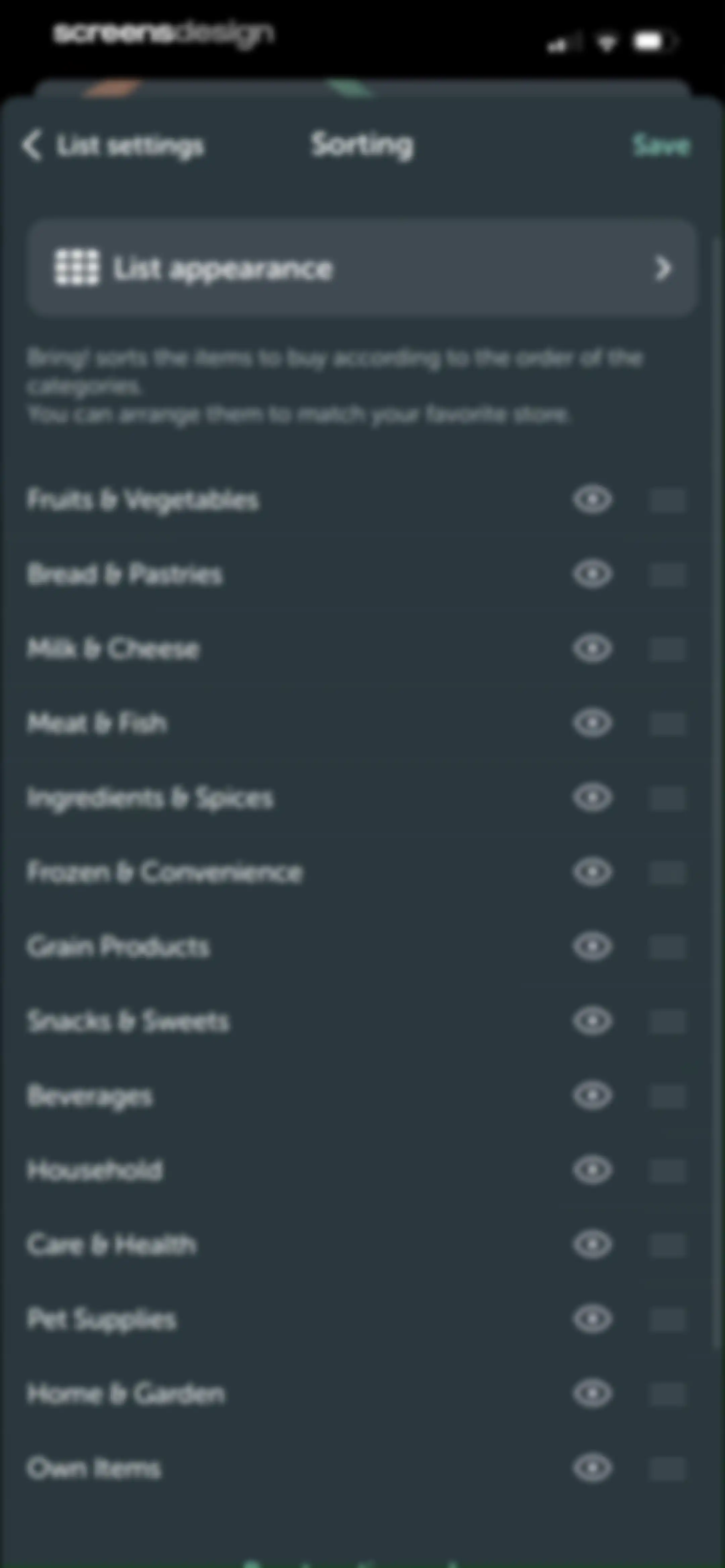 Bring! Grocery Shopping List screen 44
