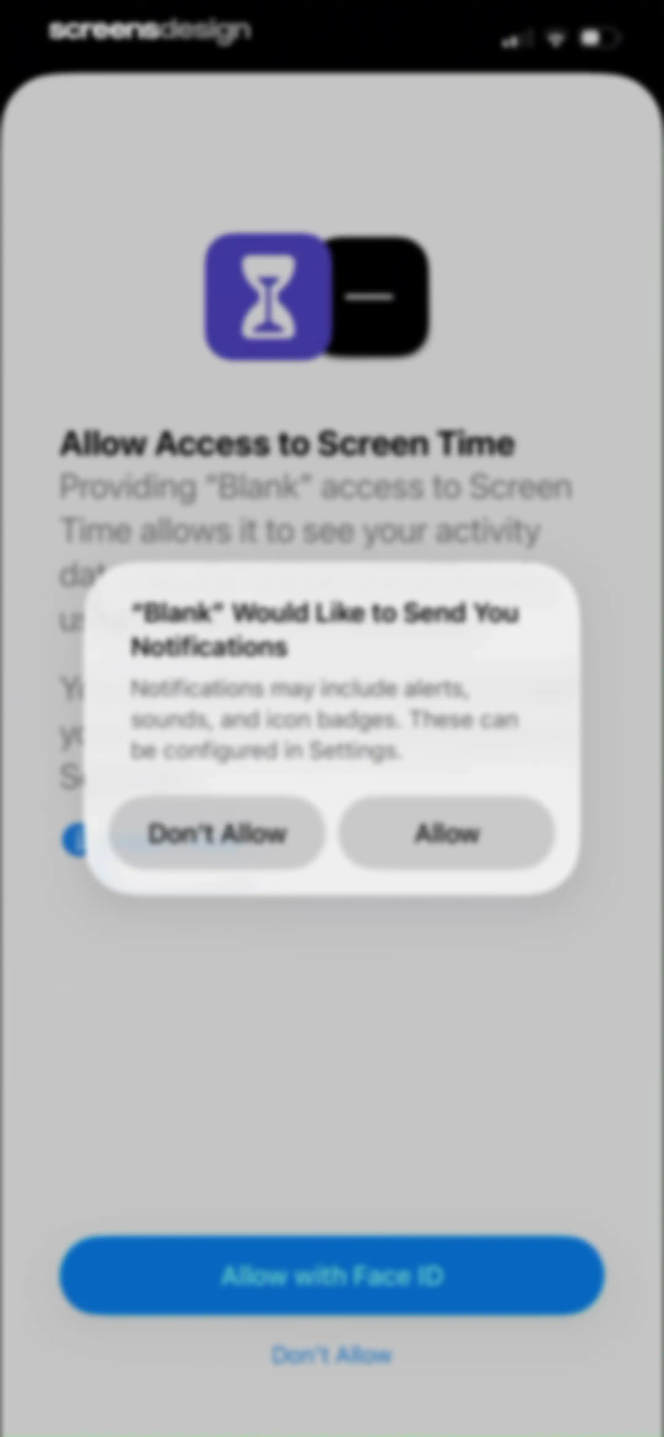 Blank Spaces Launcher screen 63