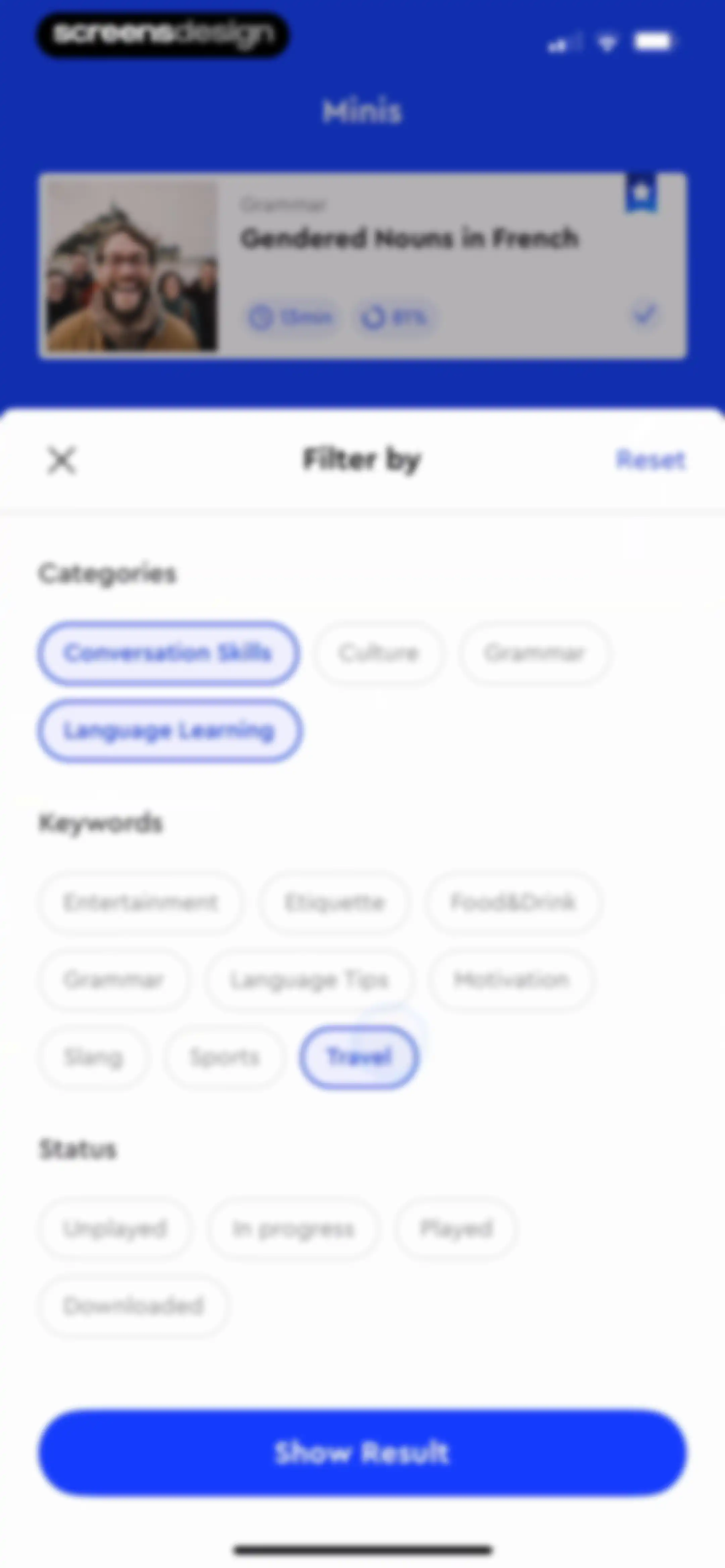 Pimsleur | Language Learning screen 176