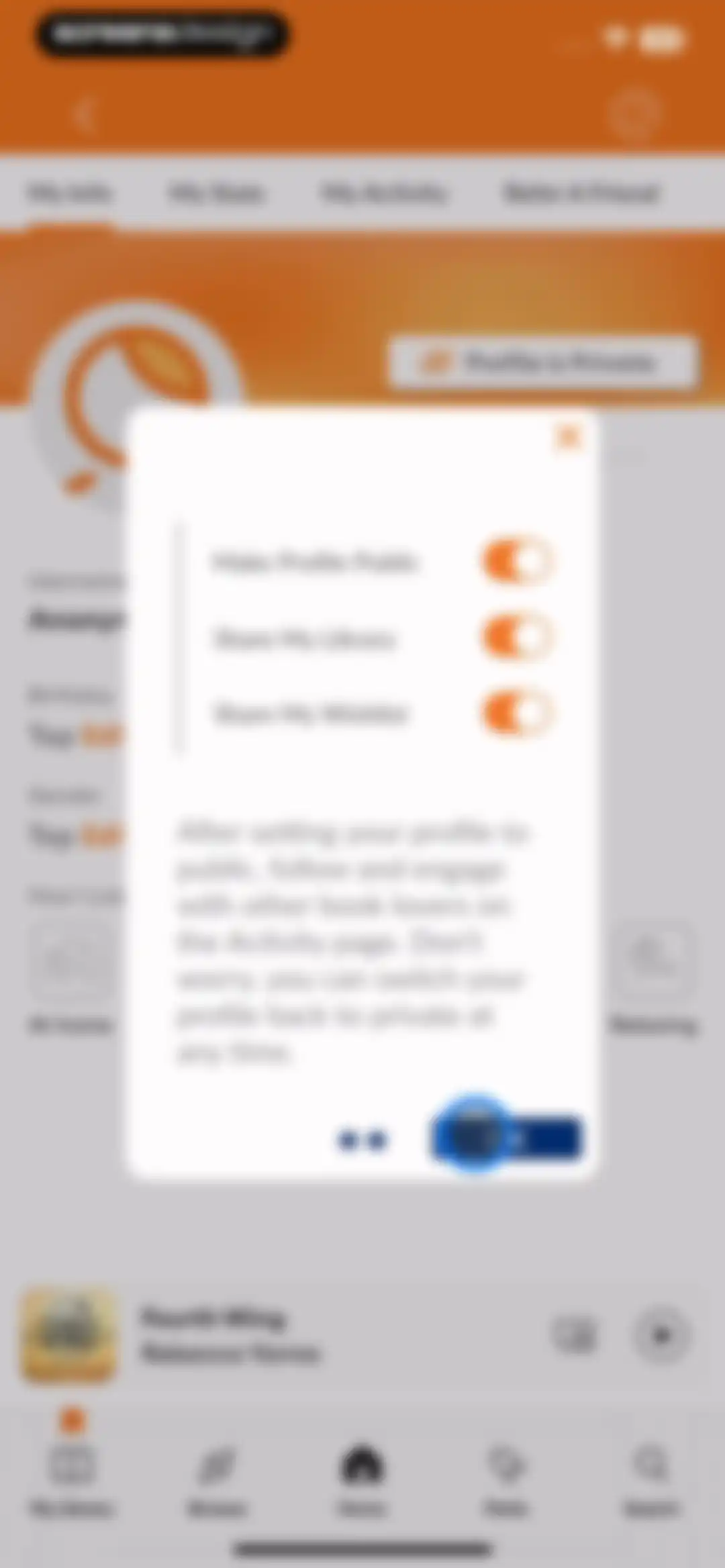 Audiobooks.com: Get audiobooks screen 27
