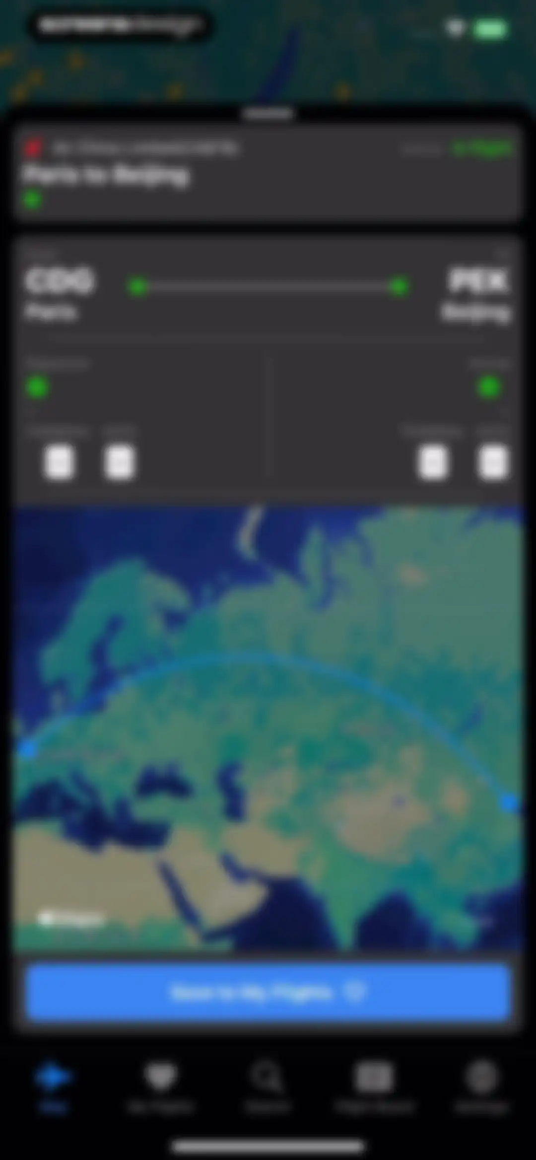Flight Tracker Live screen 11