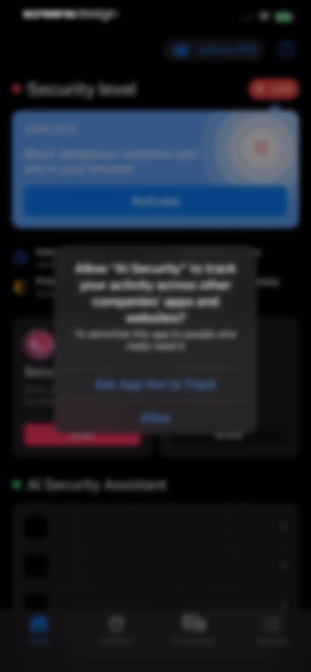 AI Security Shield screen 2