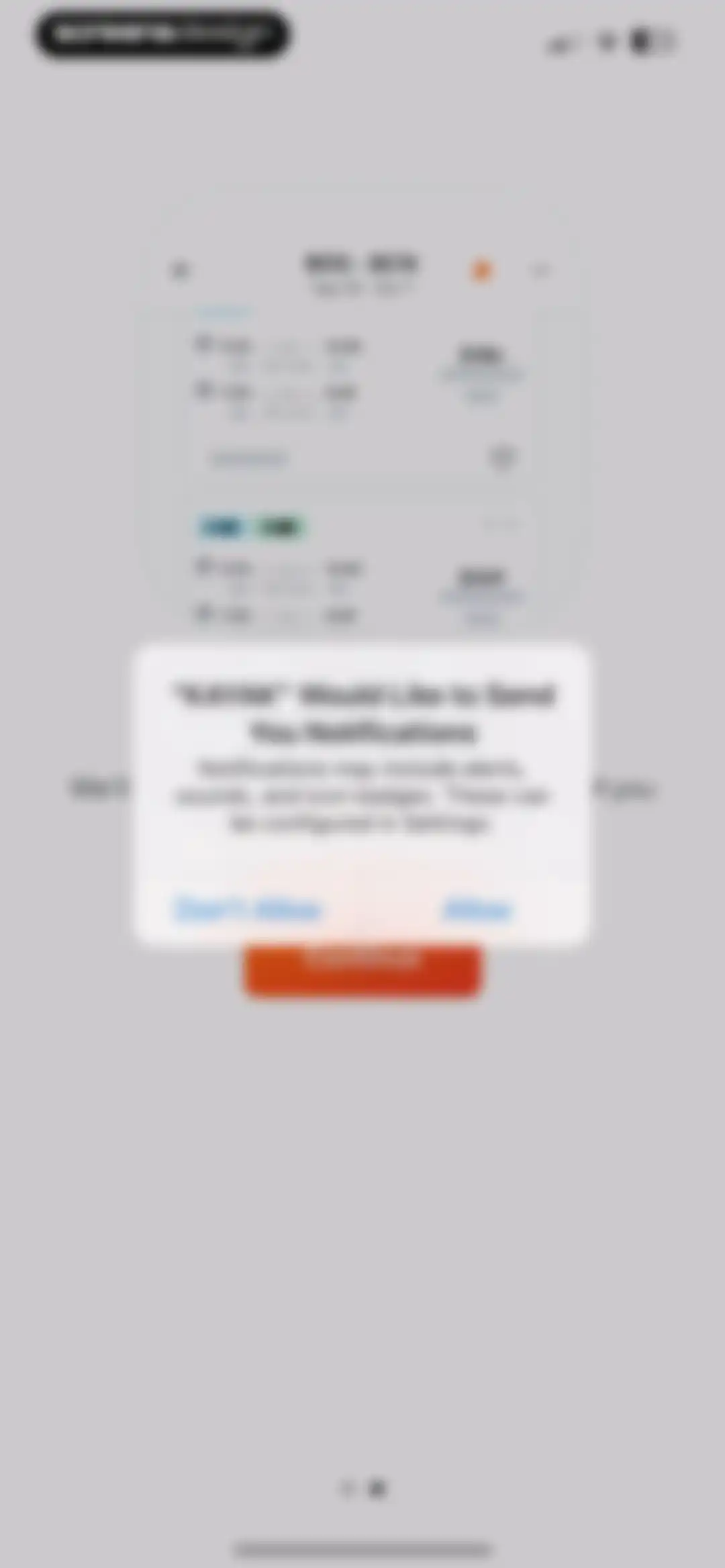 KAYAK: Flights, Hotels & Cars screen 4