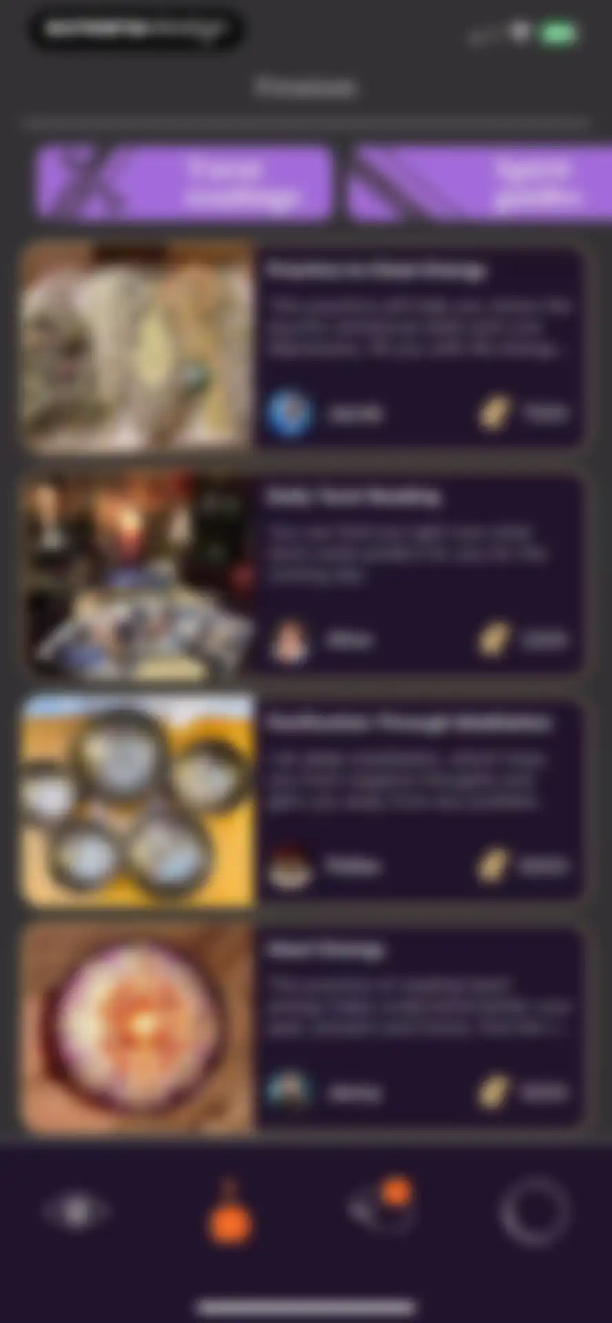 AdAstra Psychic. Tarot Reading screen 27