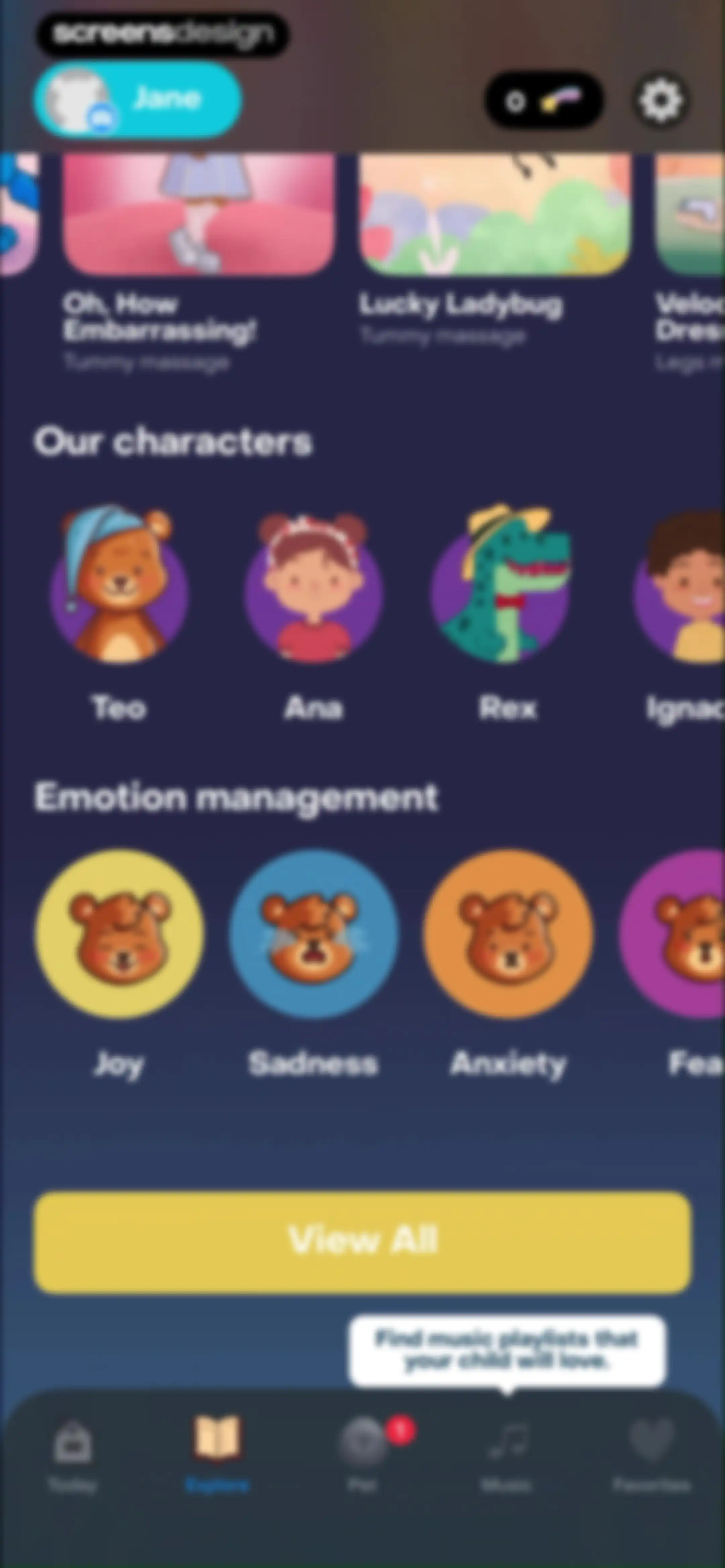 Storybook: Sleep & Meditation screen 94