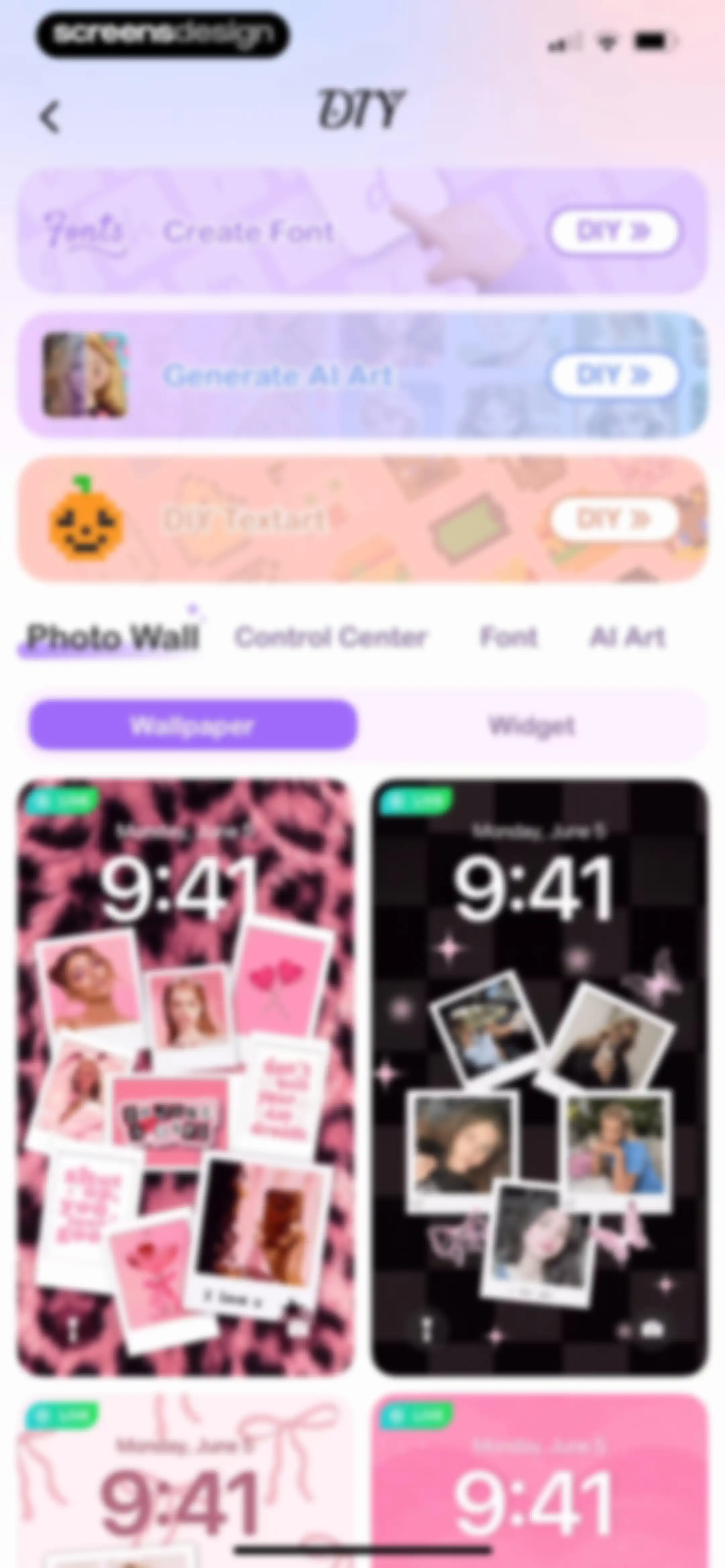 Cool Themes & Fonts: Cute Text screen 41