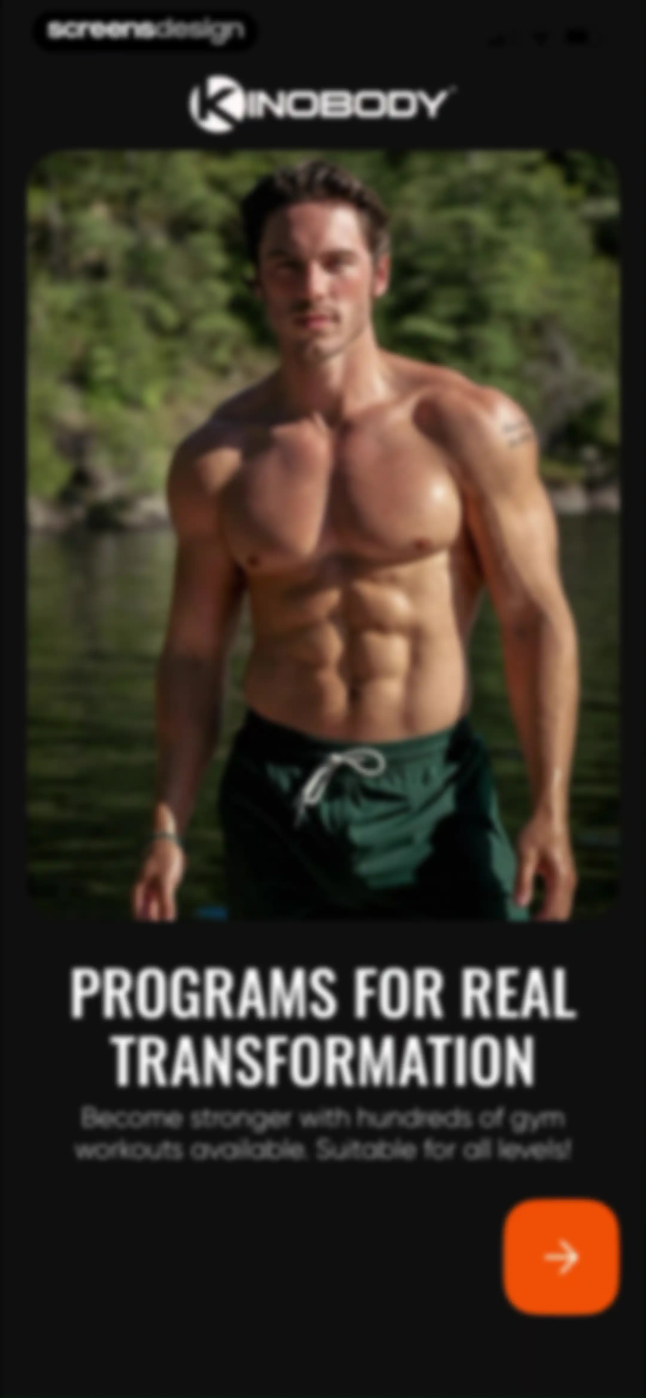Kinobody Fitness screen 4