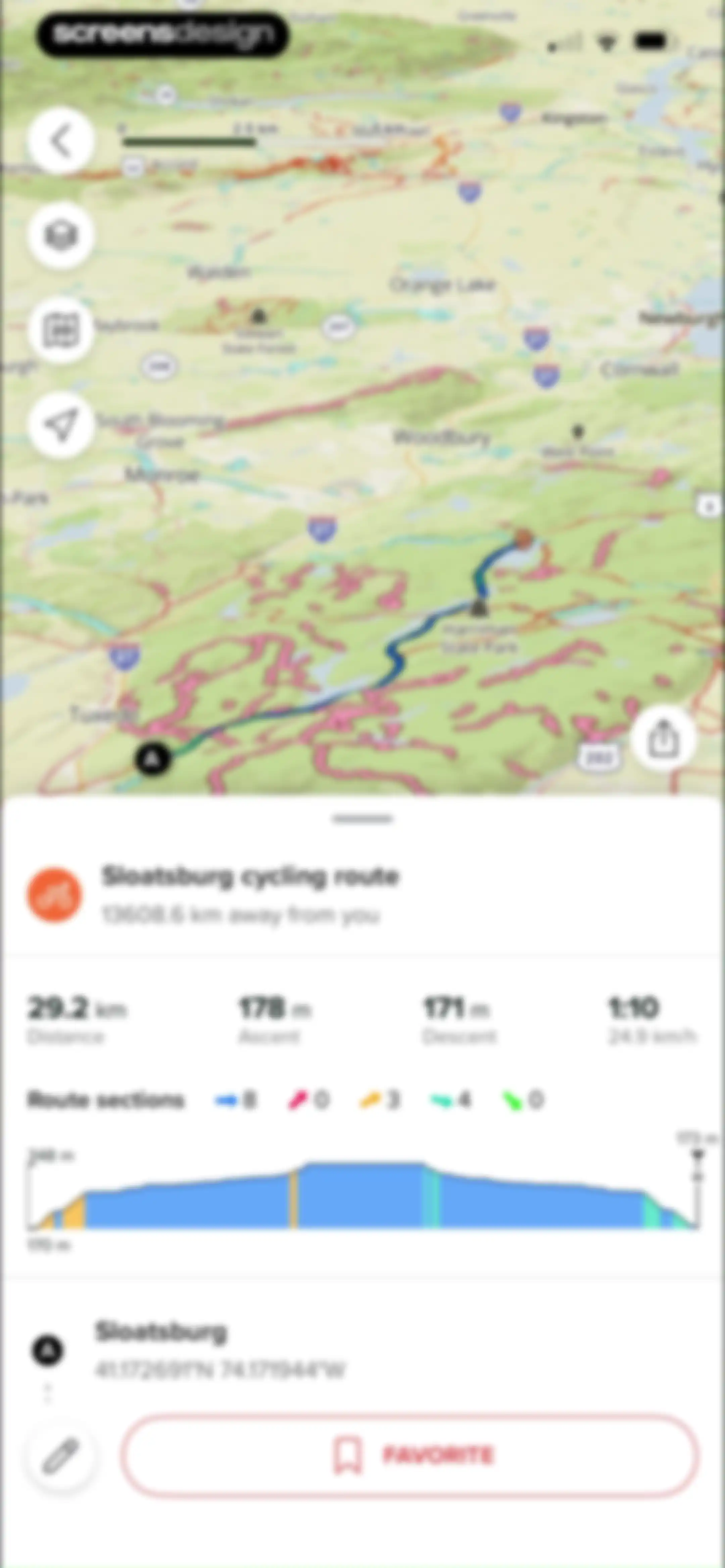 Sports Tracker: Run Bike Hike screen 233