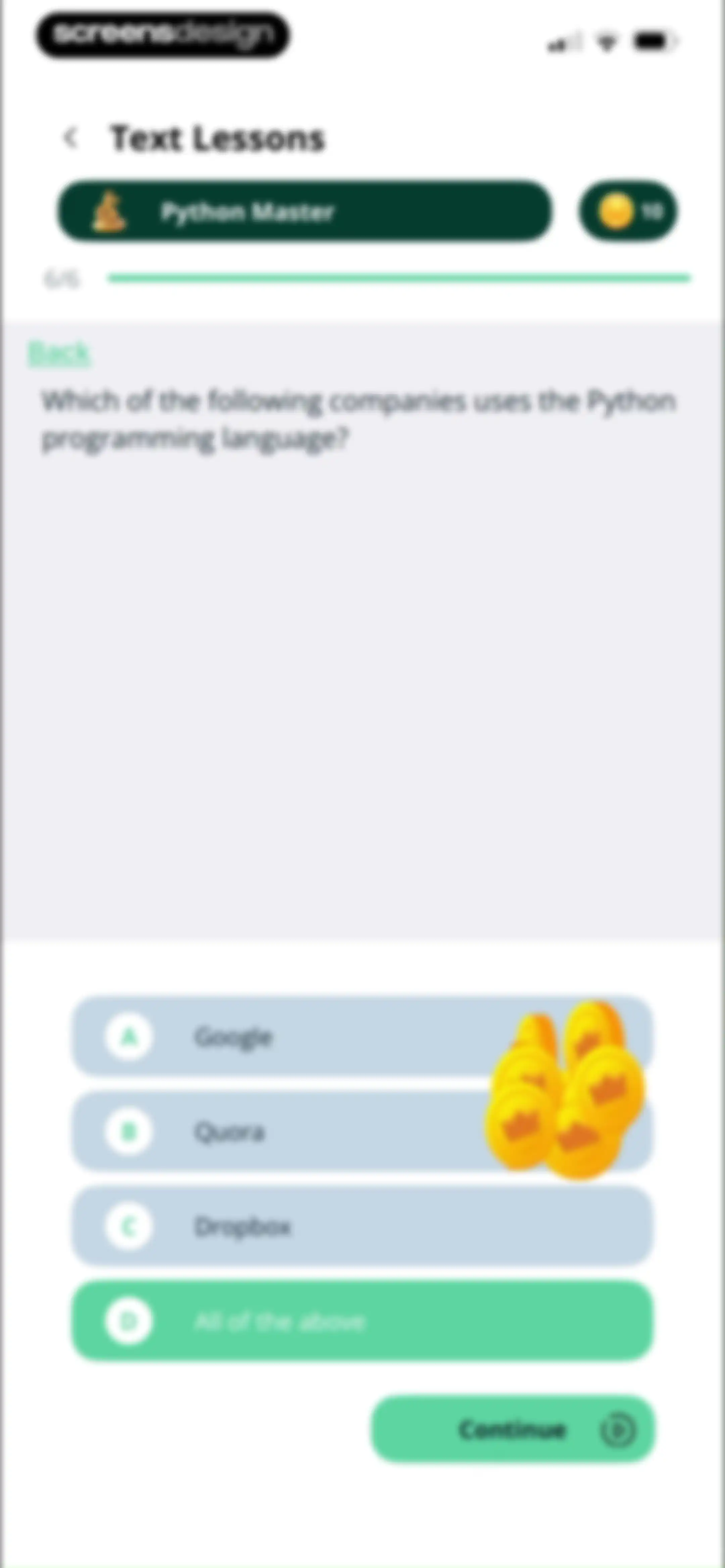 Learn Python・Coding－AI Compile screen 29