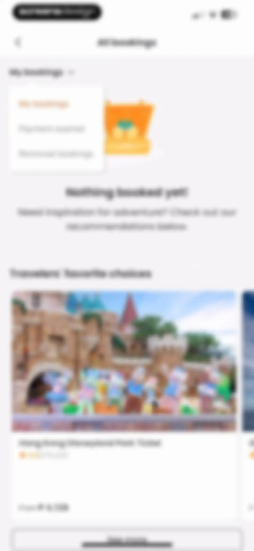 Klook: Travel & Activities screen 130