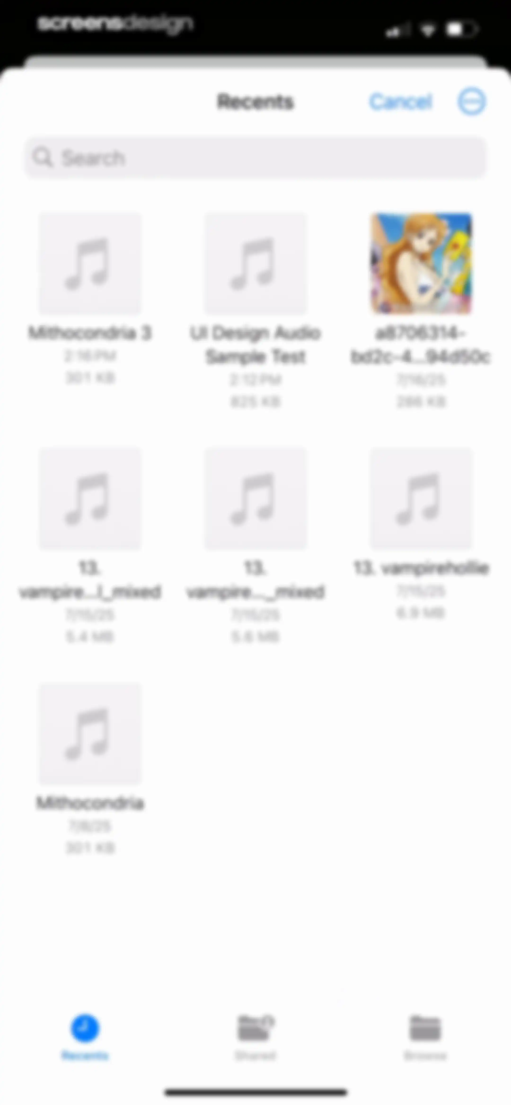Voice Recorder — Audio Memos screen 62