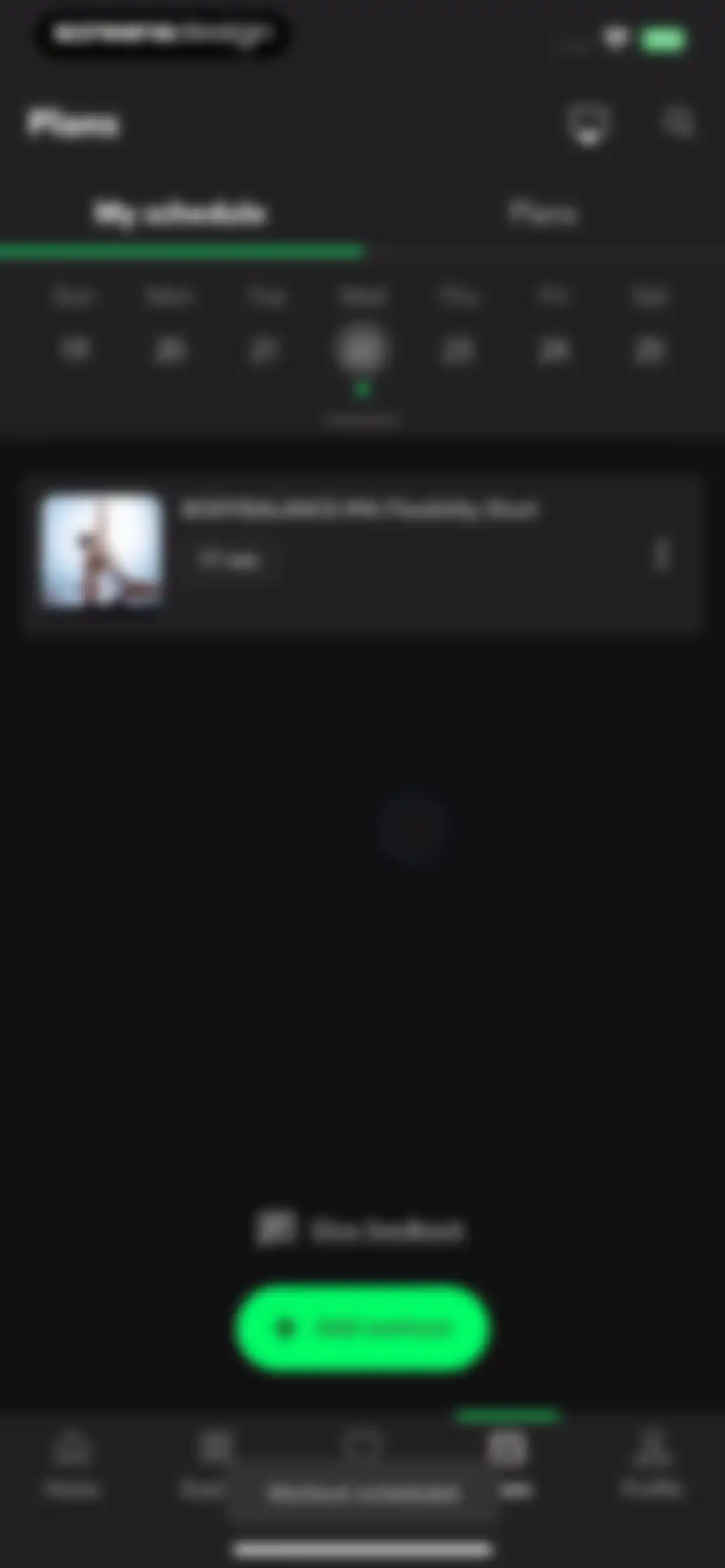 LES MILLS+: home workout app screen 14
