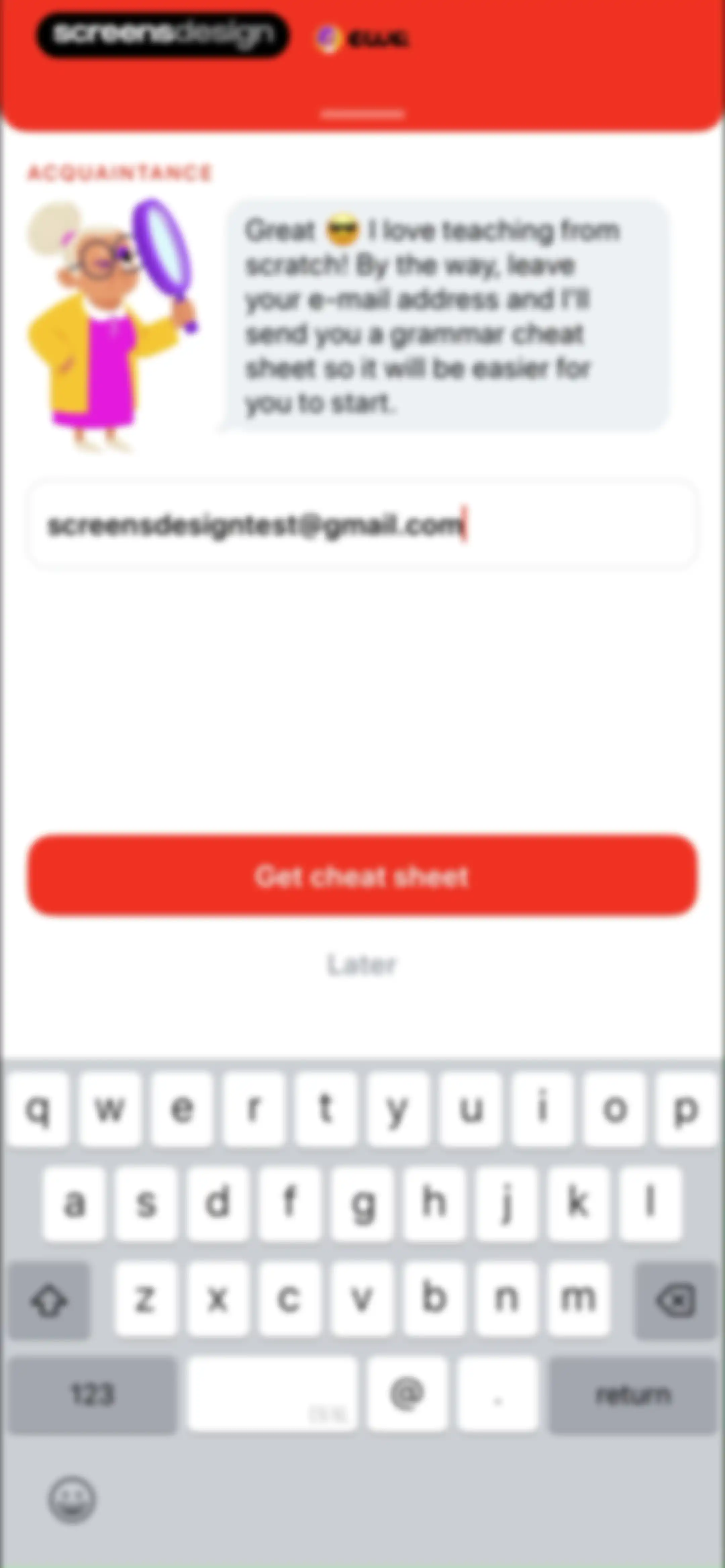 EWA: Learn Languages screen 20
