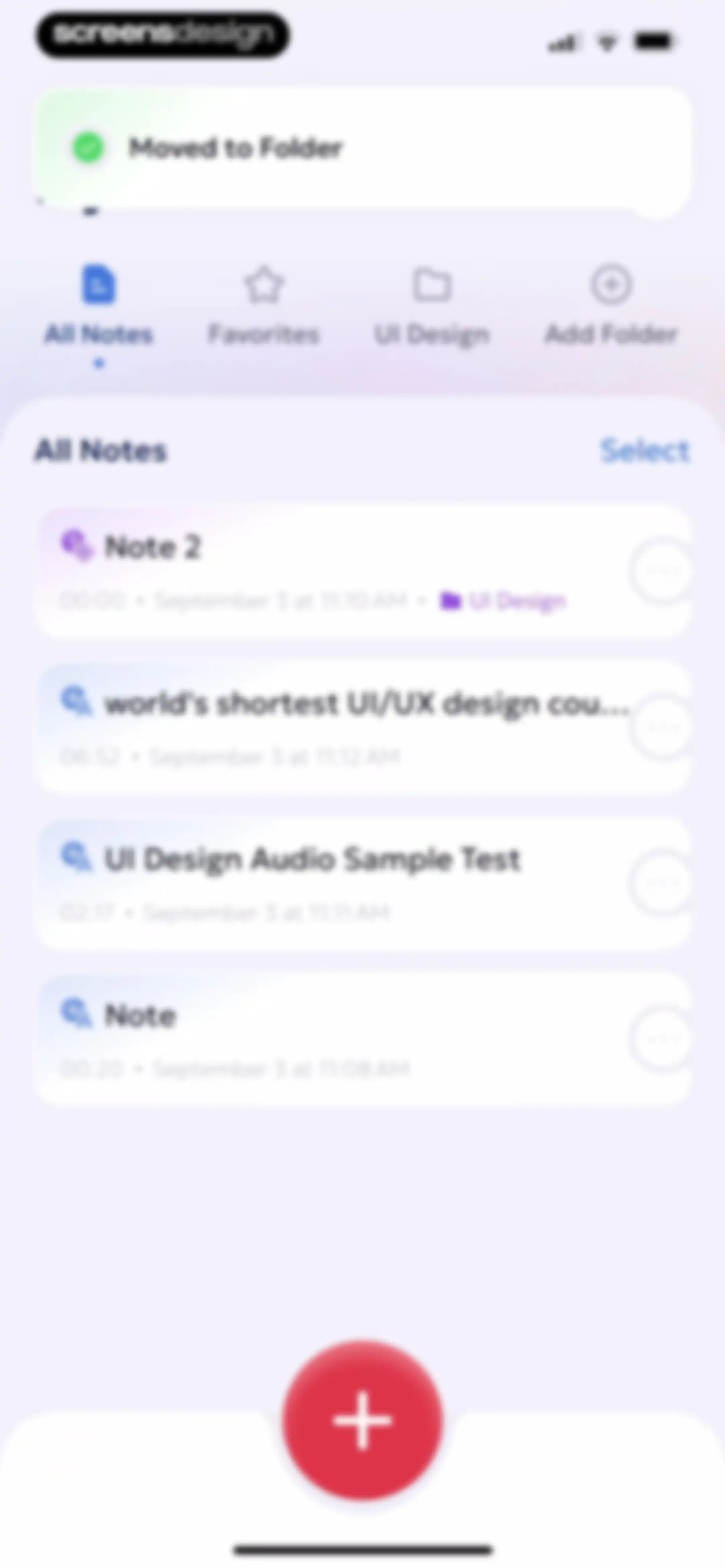 AI Summary - Meeting Notes screen 68