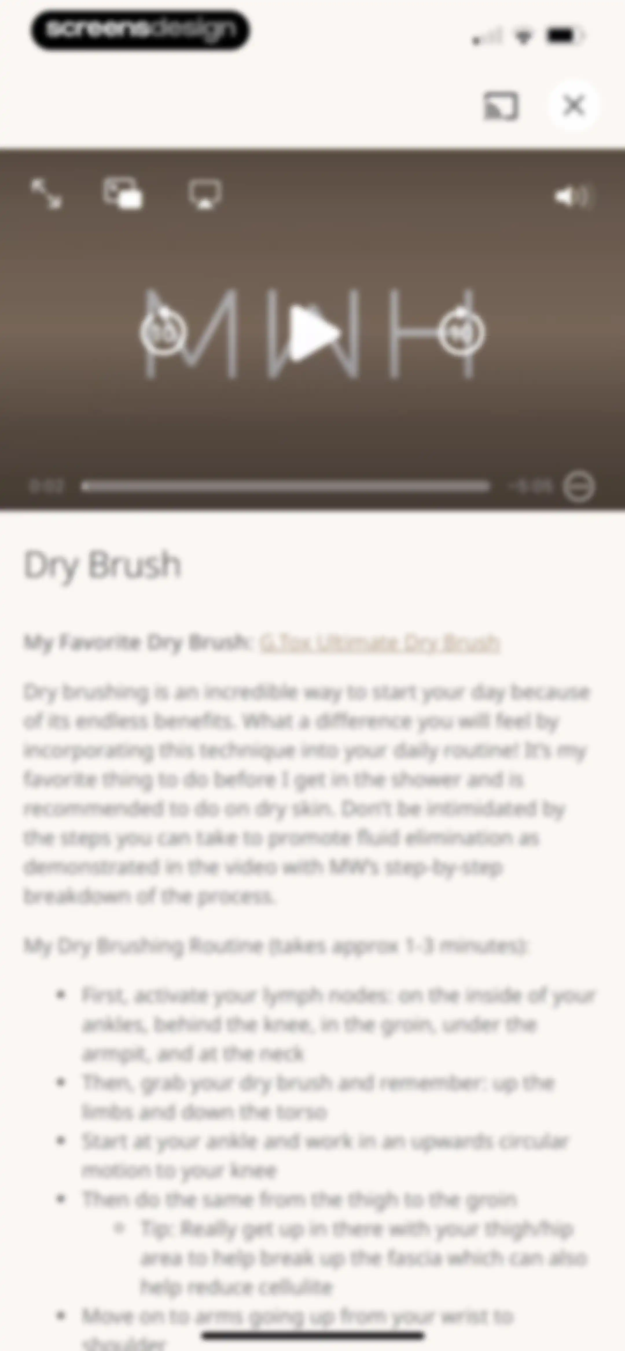 MWH: Fitness + Wellness screen 99