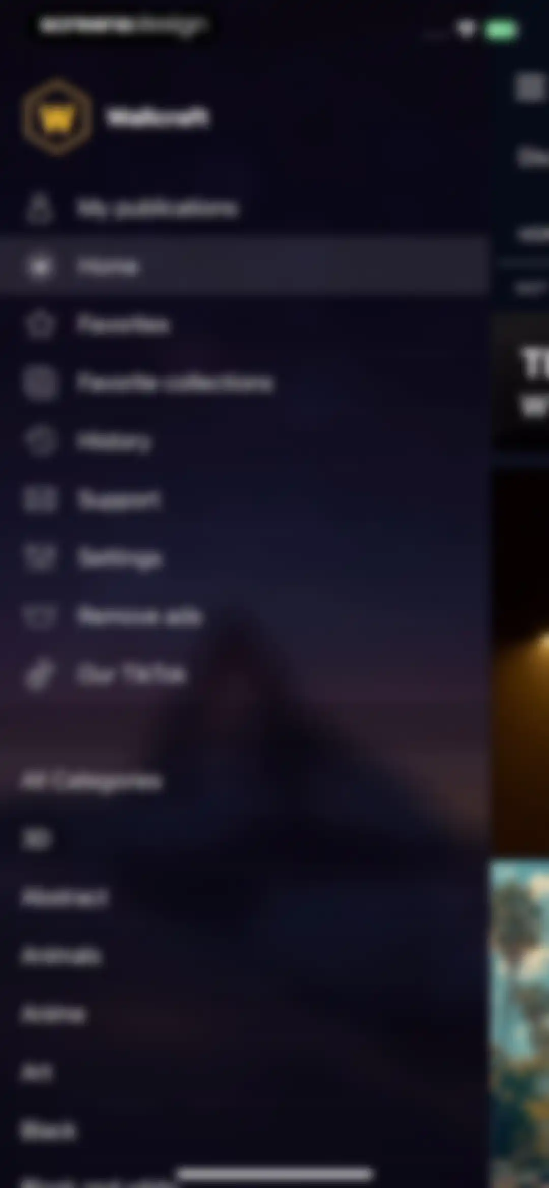 Wallcraft – Wallpapers, live screen 40