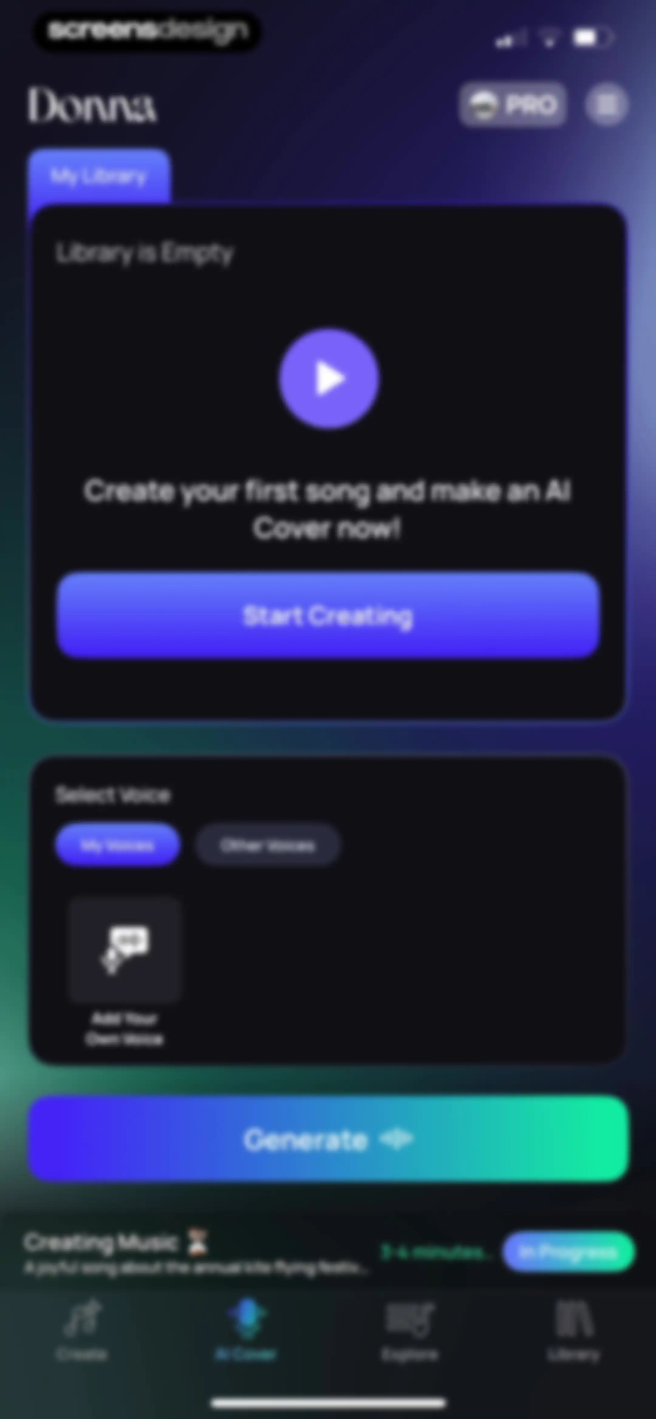 Donna AI Song & Music Maker screen 27