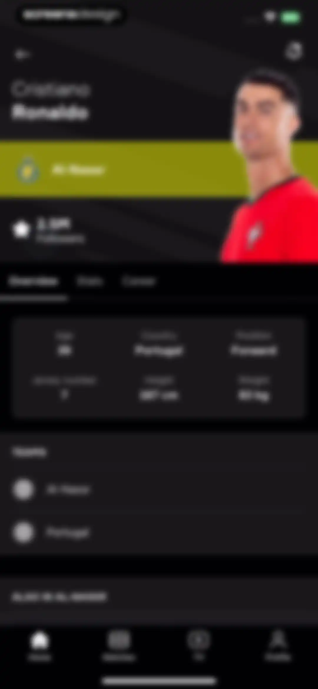 OneFootball Live Soccer scores screen 25
