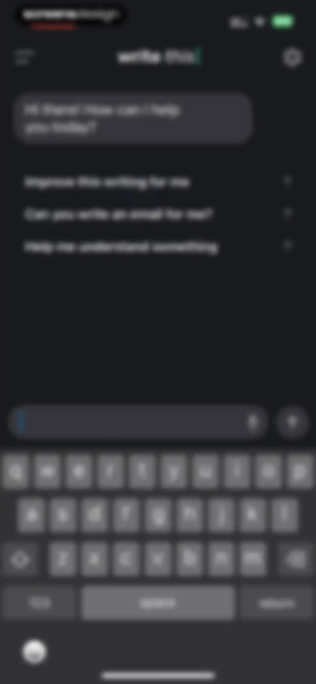 Write This - AI Text Generator screen 11