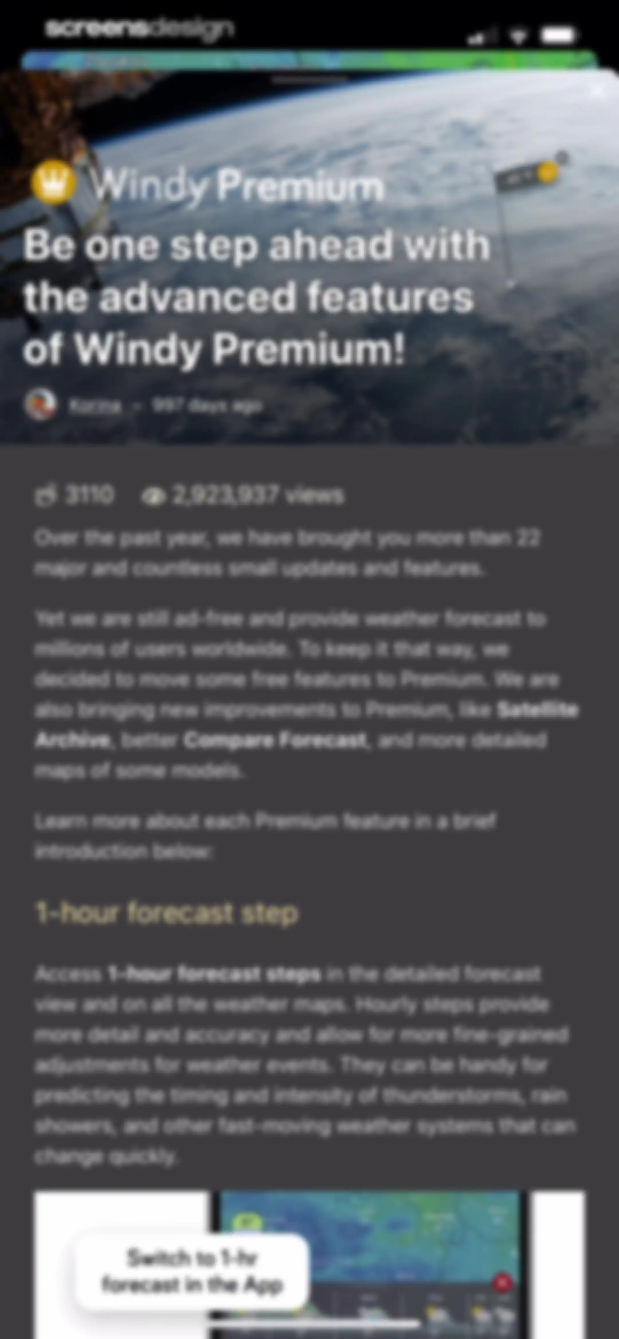 Windy.com screen 8