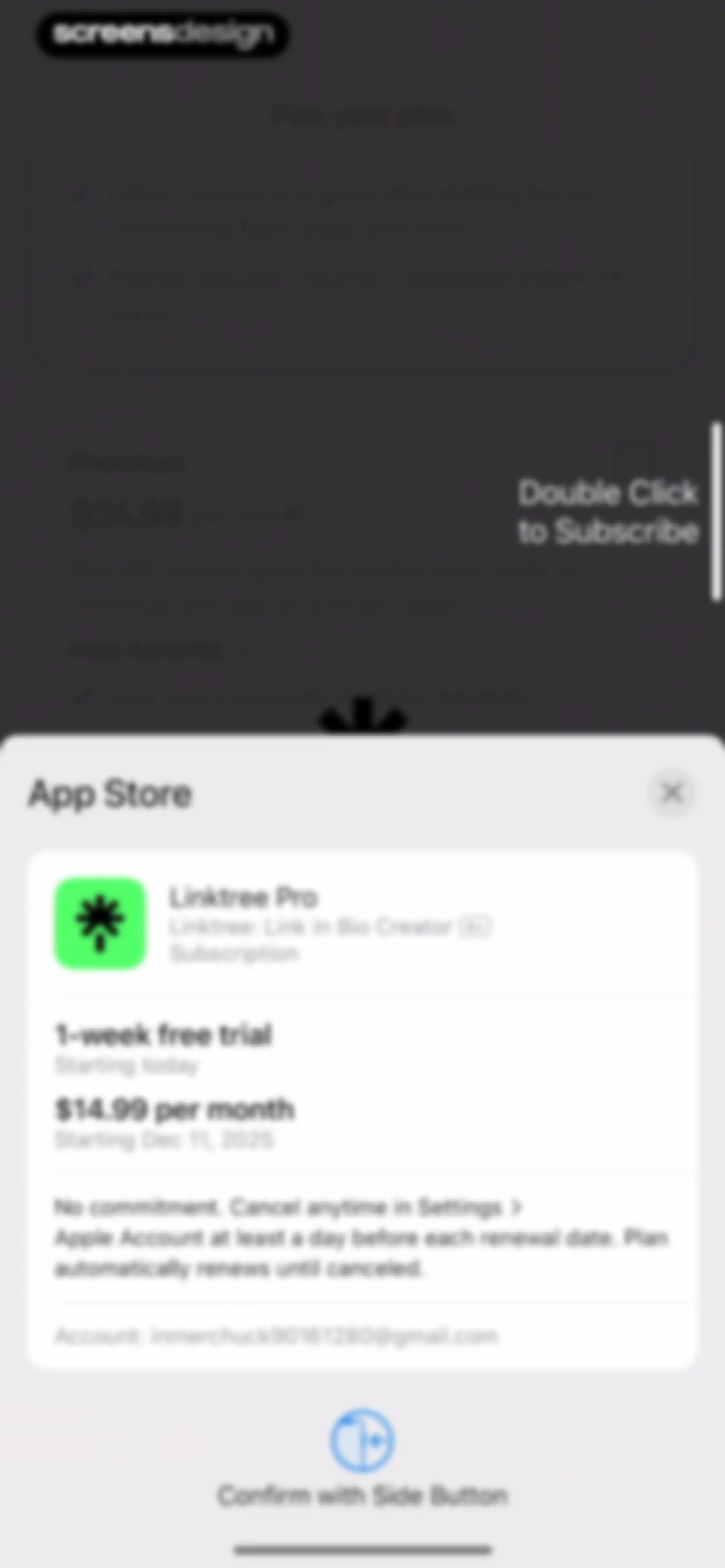 Linktree: Link in Bio Creator screen 19