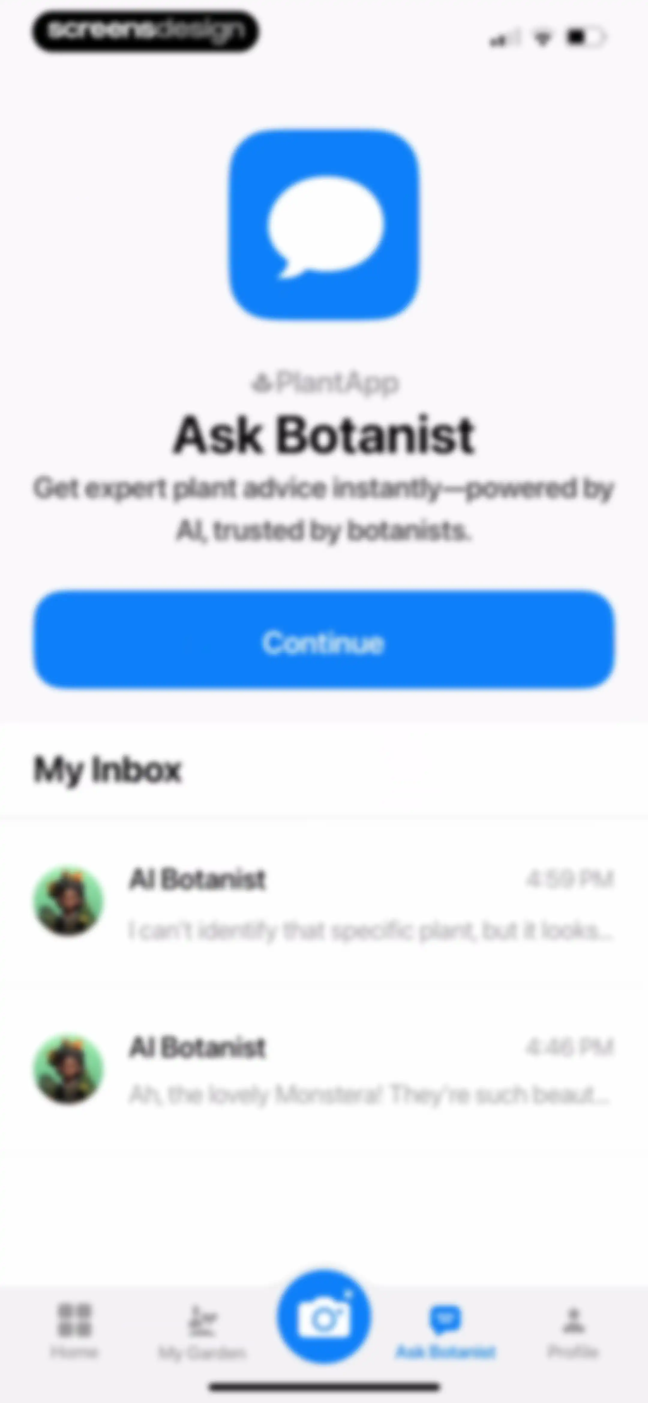 Plant App: Plant Identifier screen 169