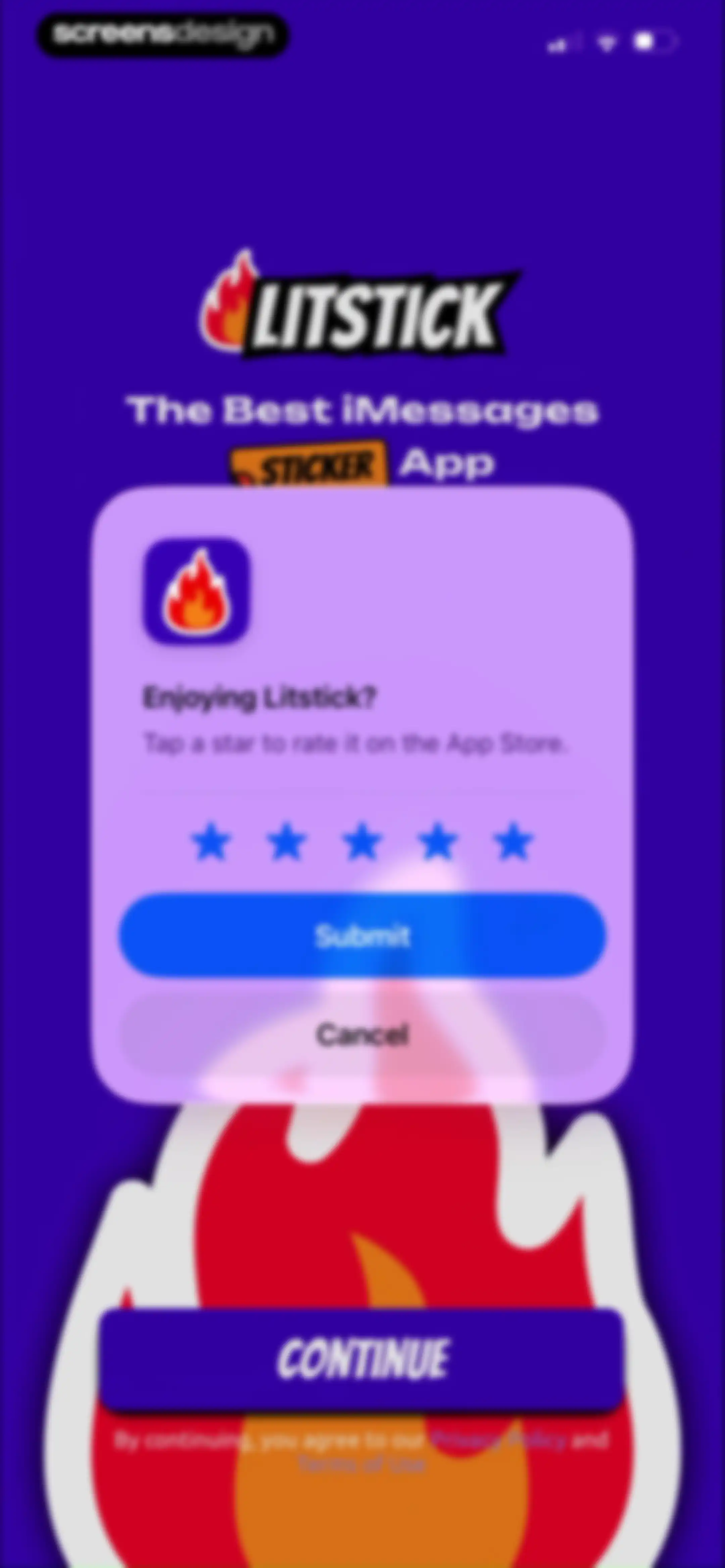 Litstick - Best Stickers App screen 3
