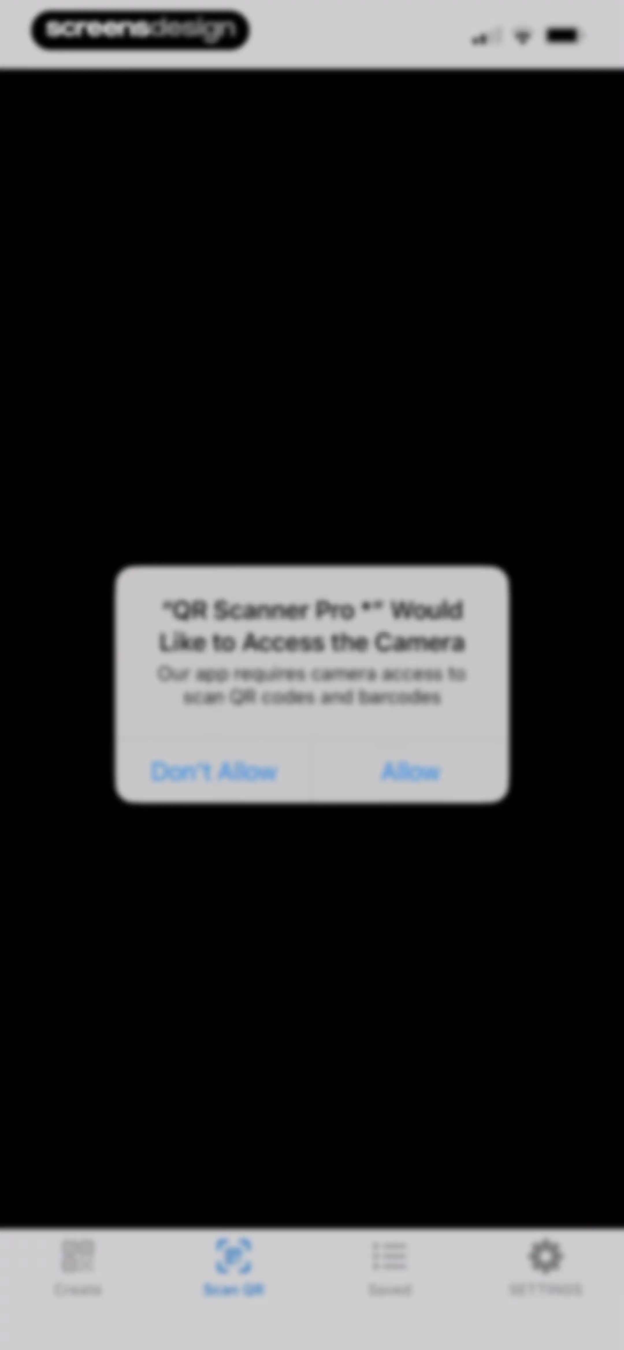 QR Scanner Pro * screen 25
